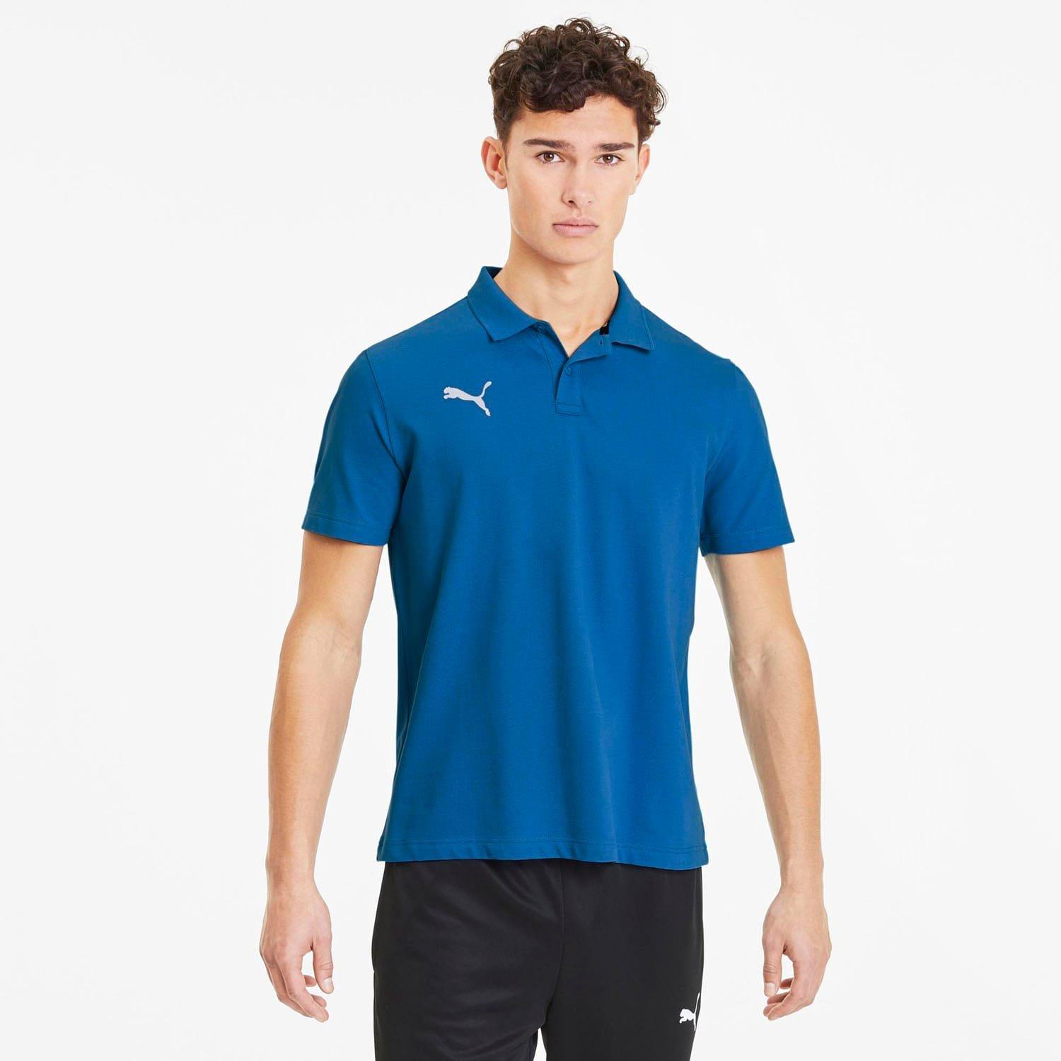 Blue - Puma - TeamGOAL 23 Casuals Polo Shirt - 3