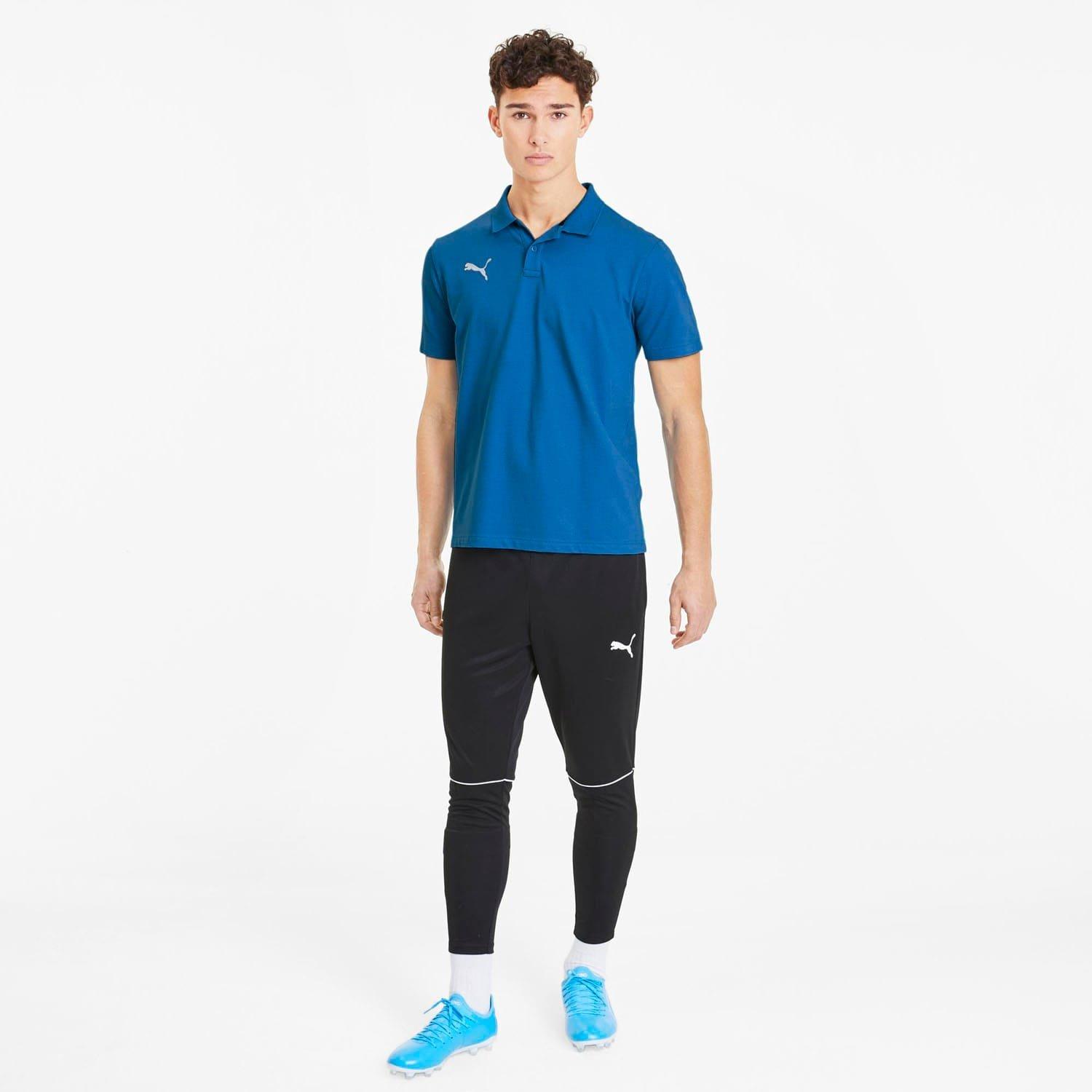 Blue - Puma - TeamGOAL 23 Casuals Polo Shirt - 5