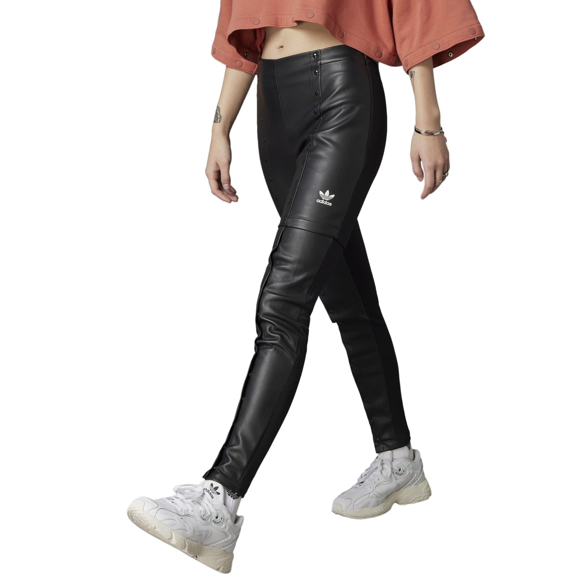 adidas Originals Faux Leather Trousers Leather/PU Trousers