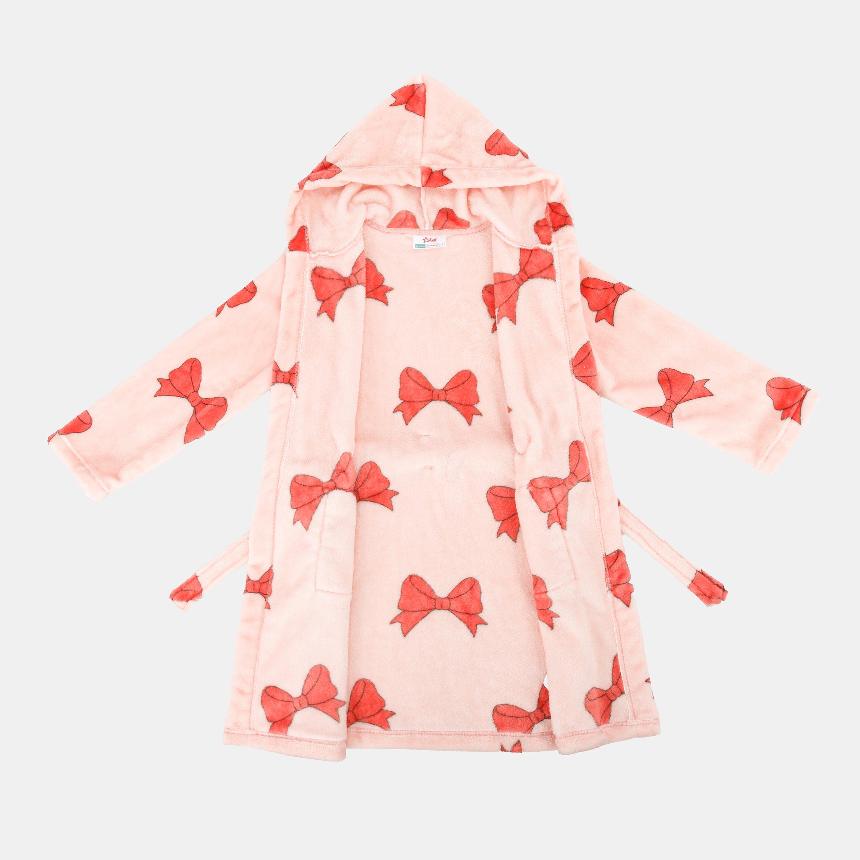 Pink - Star - Robe Junior Girls - 3