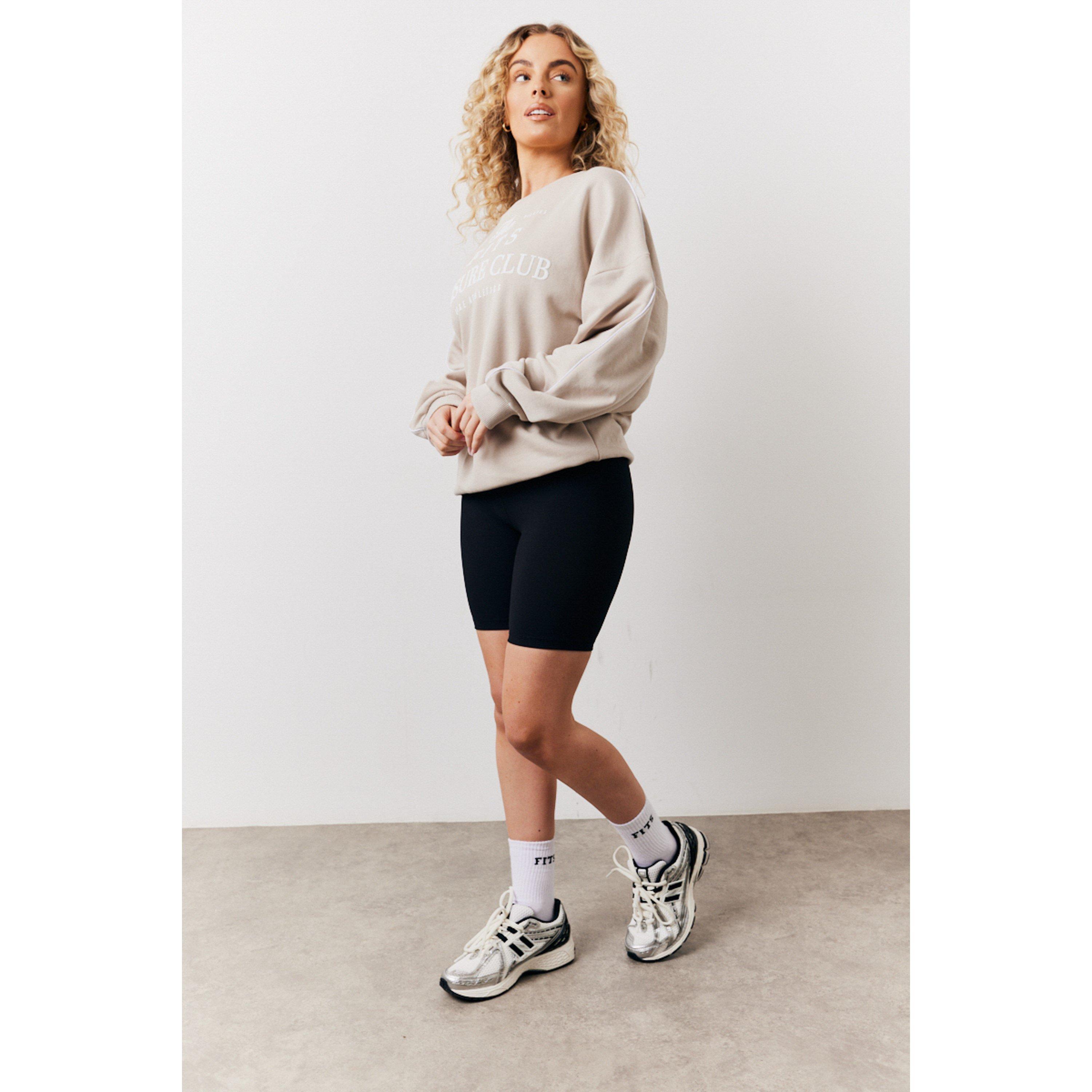 Stone - fITS - Stone Fit Leisure Club Graphic Oversized Sweatshi - 1