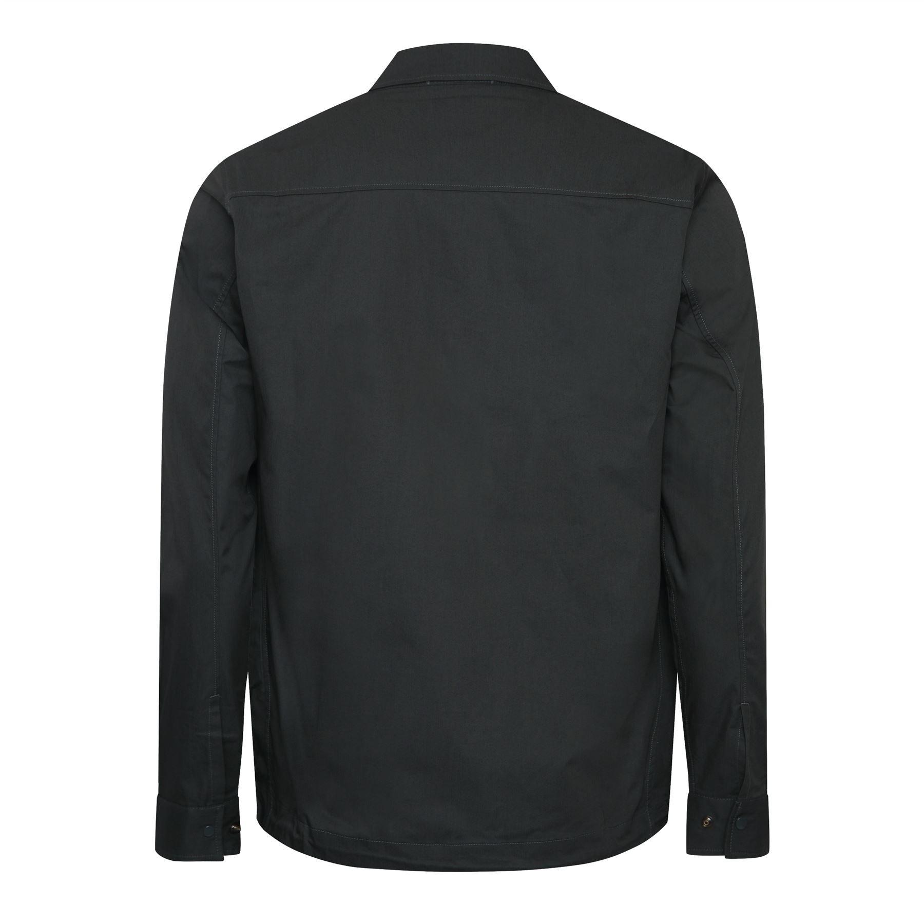 Grey - CP Company - Metropolis Series Gabardine Zip Overshirt - 2