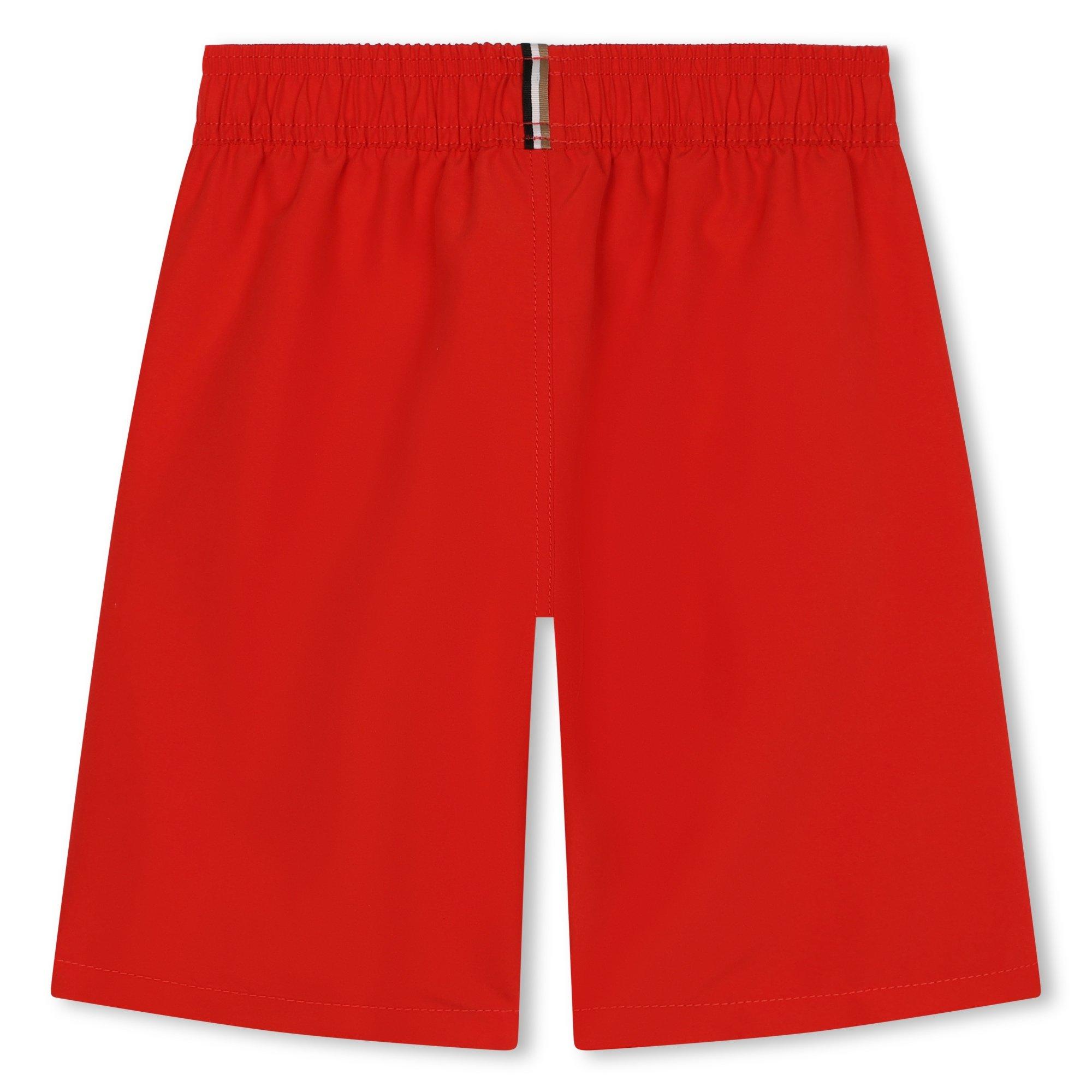 Red 997 - Boss - Kids Logo Swim Shorts - 2