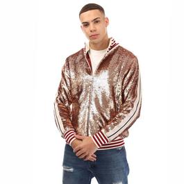 Palm Angels Glittered Sequins Track Top