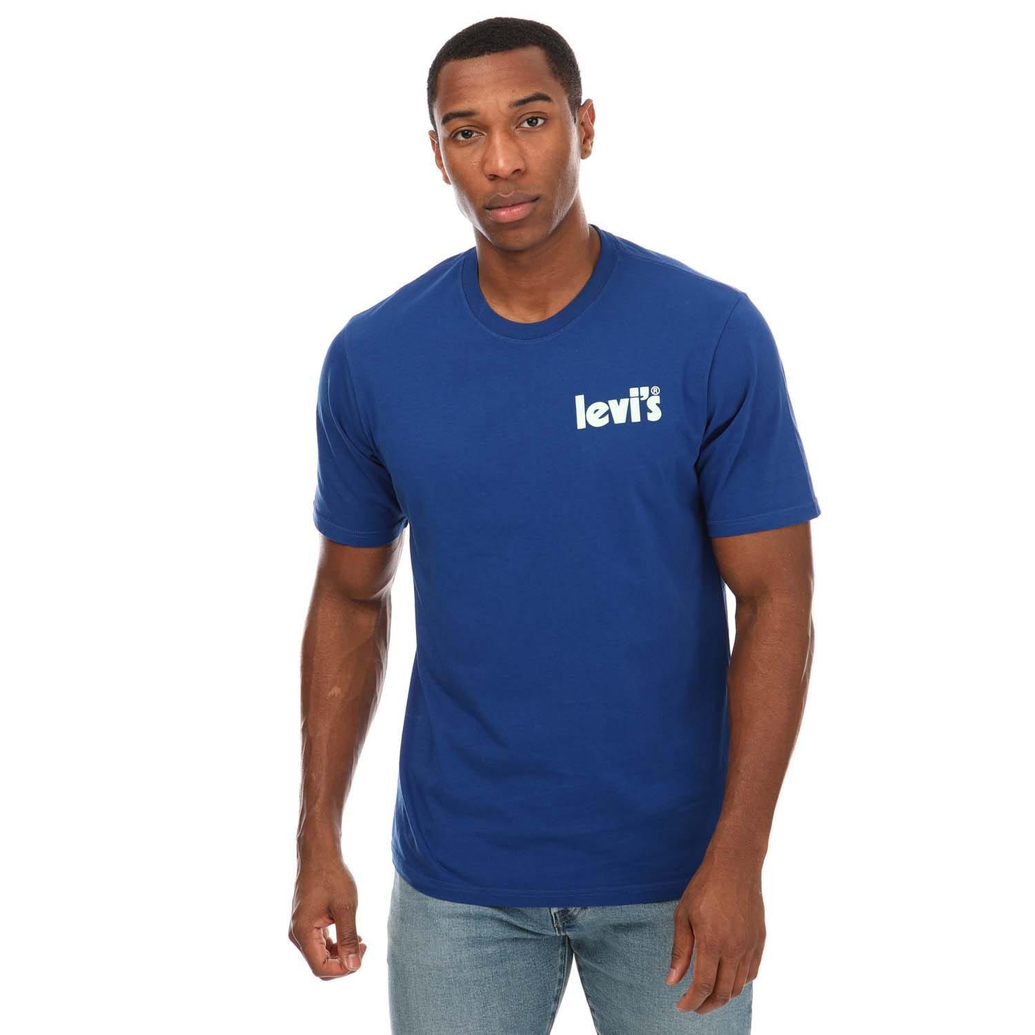 Dark Blue - Levis - Relaxed Fit T-Shirt - 1