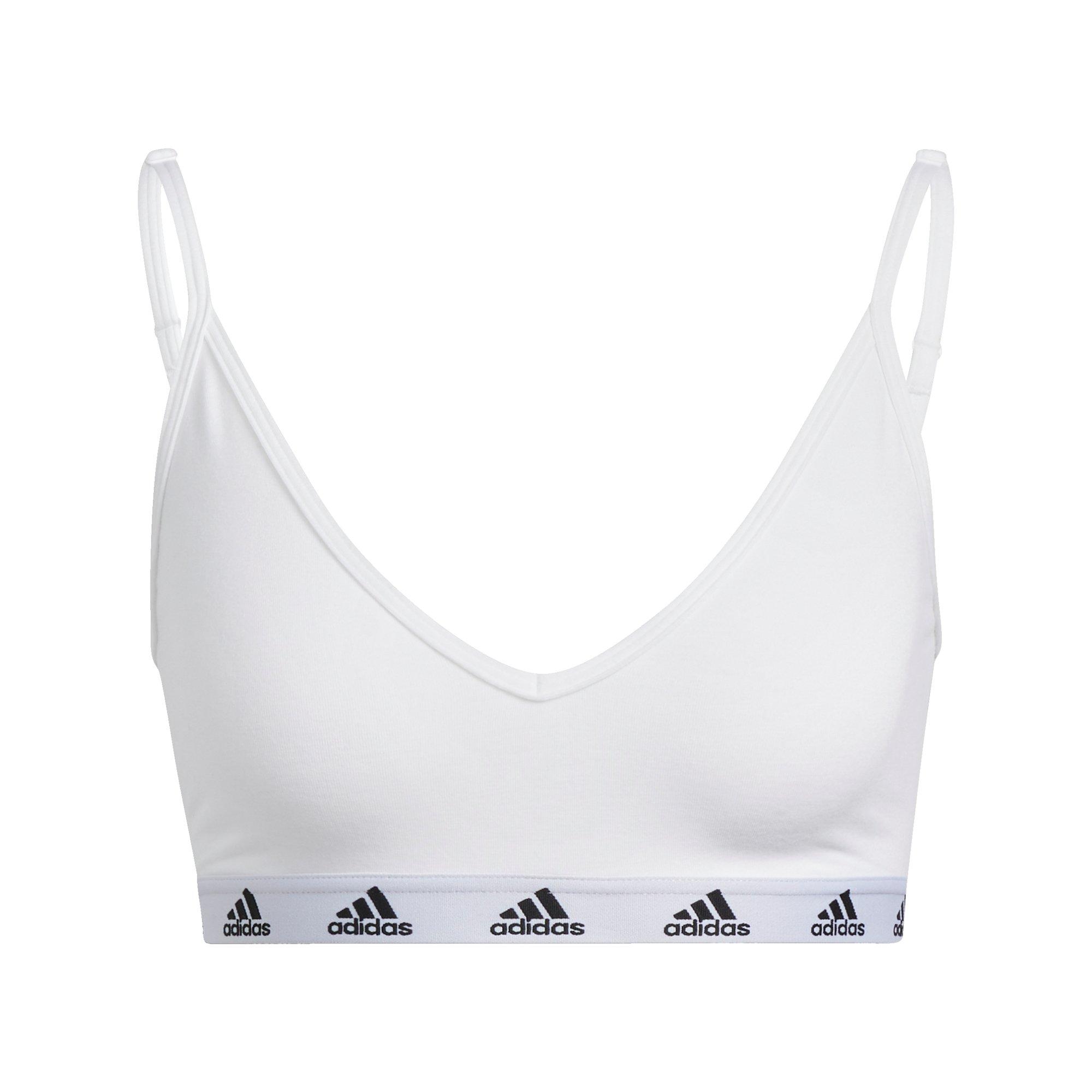 Weiß / Schwarz - adidas - Purebare Light-Support Bra Womens - 1