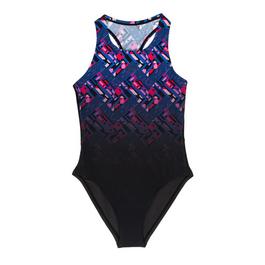 Slazenger Slaz Sports Back 1 Piece Swimsuit Juniors