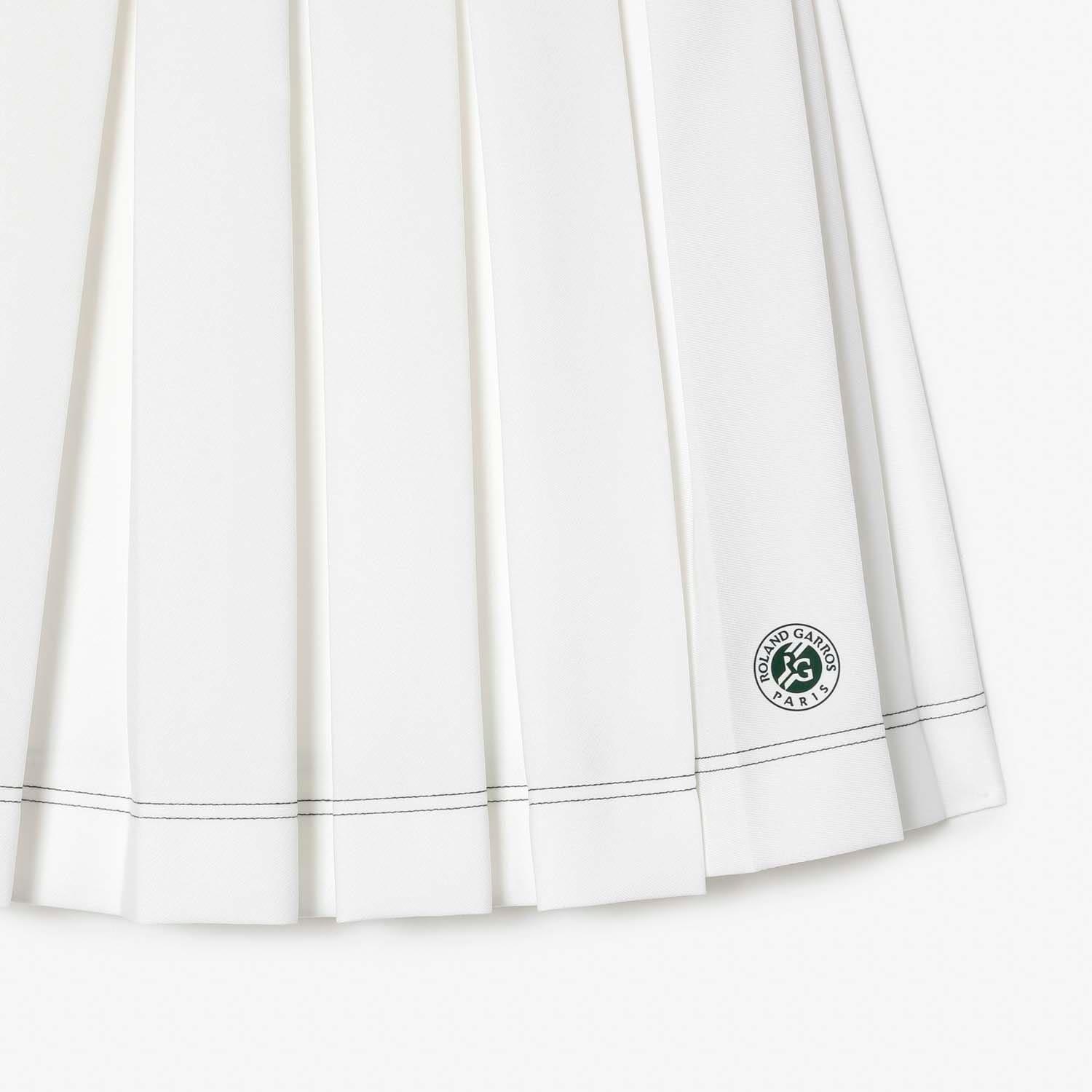 Cream - Lacoste - Roland-Garros Edition Pleated Skirt - 3