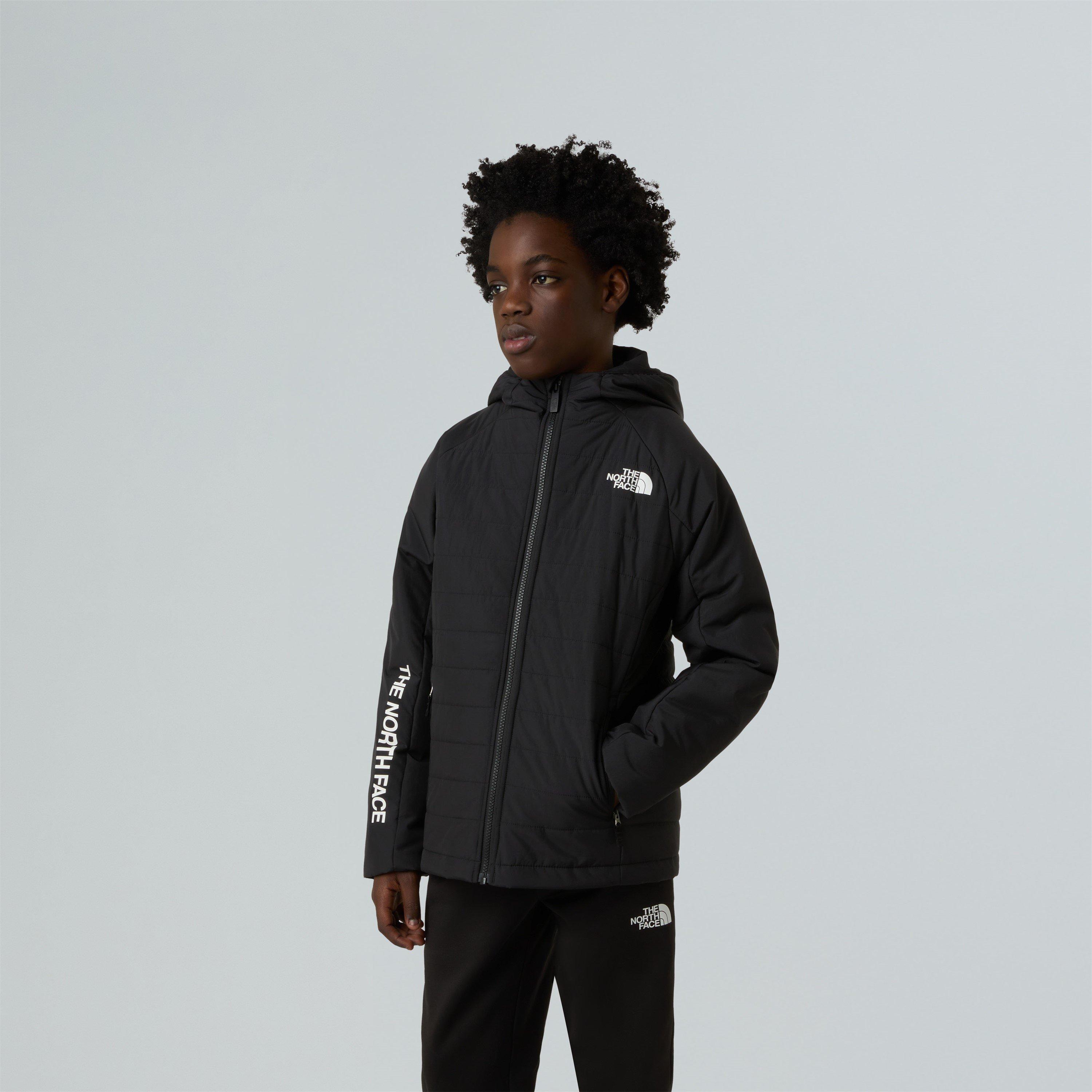 TNF Black JK3 - The North Face - Unisex Kids Never Stop Synthetic Short Puffer Jacket - 3