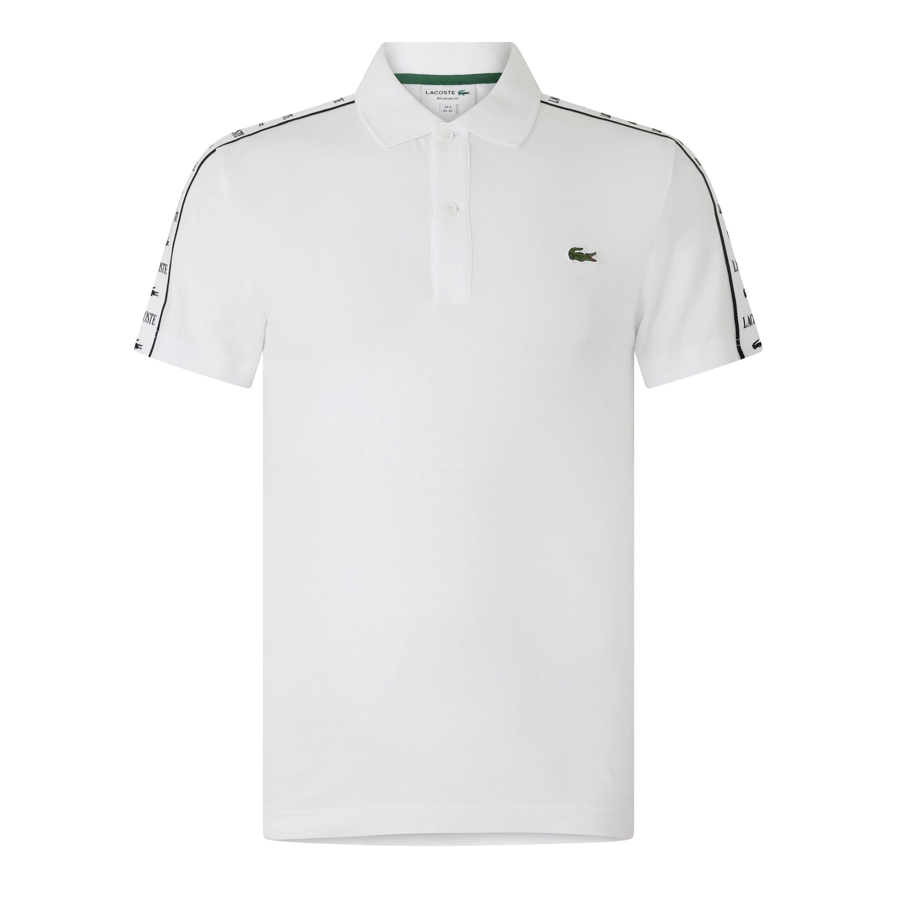 White - Lacoste - Regular-Fit Stretch Mini Piqu¿ Polo Shirt - 1