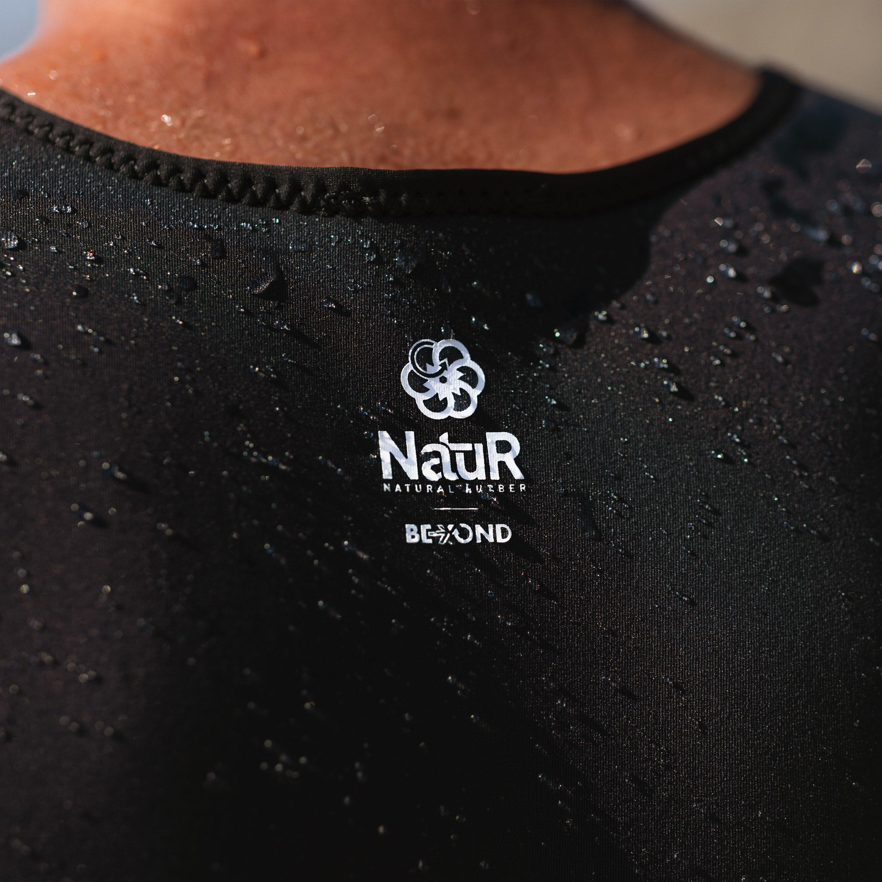 Black - Gul - RESPONSE 1MM FLATLOCK NATUR WETSUIT VEST - 3