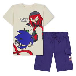 Character Sonic The Hedgehog Knuckles T shirt and Short Set