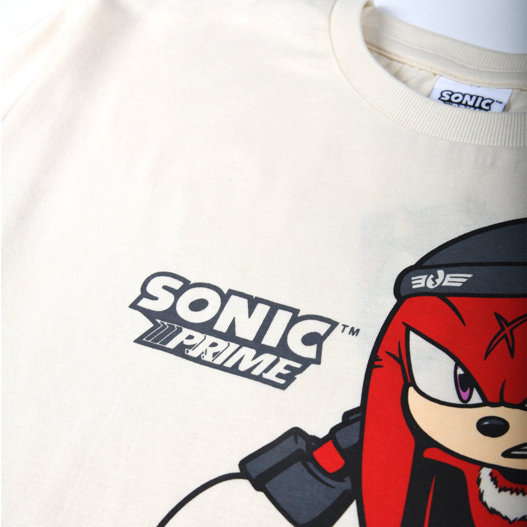 Sonic - Character - Sonic The Hedgehog Knuckles T-shirt and Short Set - 2