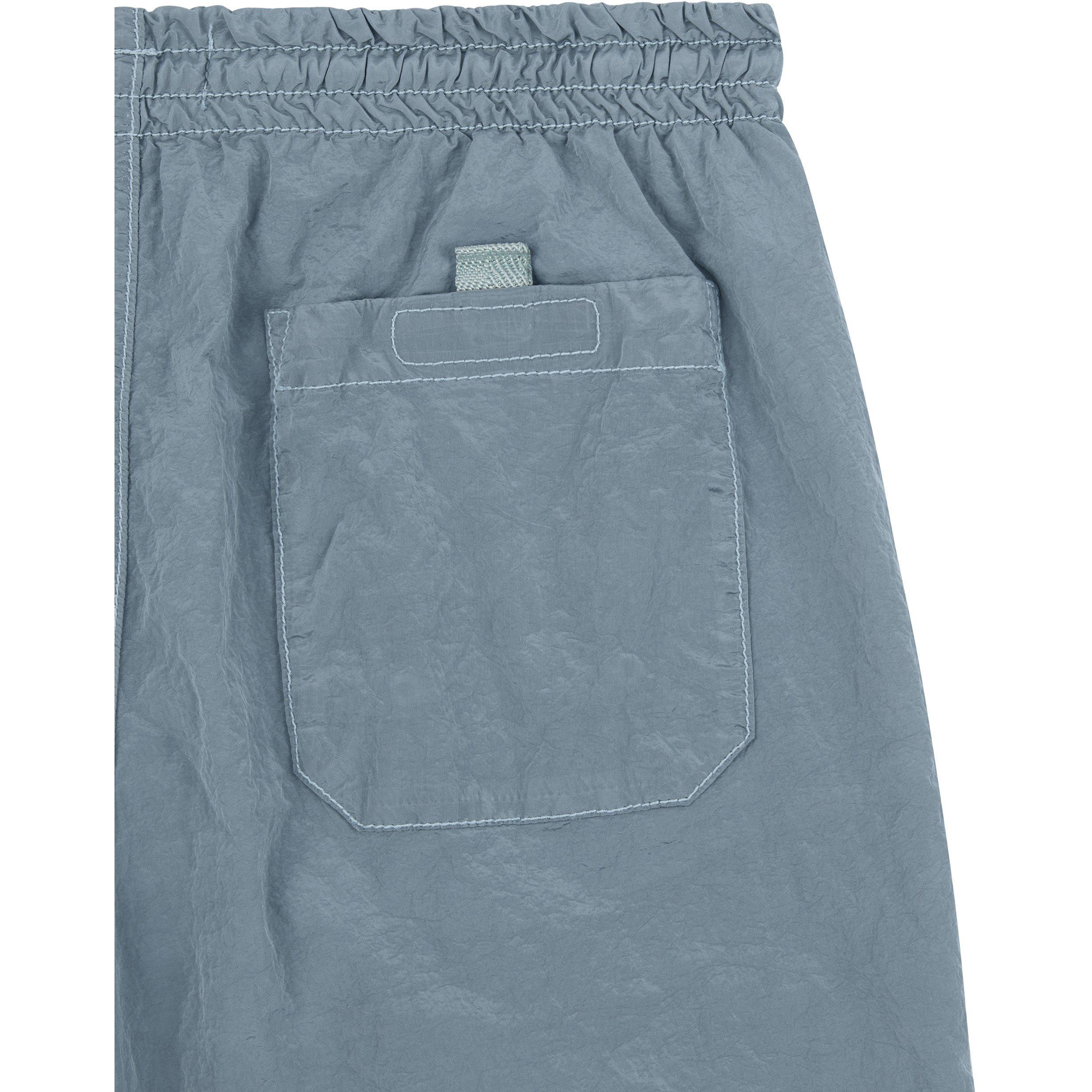 Azzuro V0040 - Stone Island - Nylon Metal Swimshorts - 3