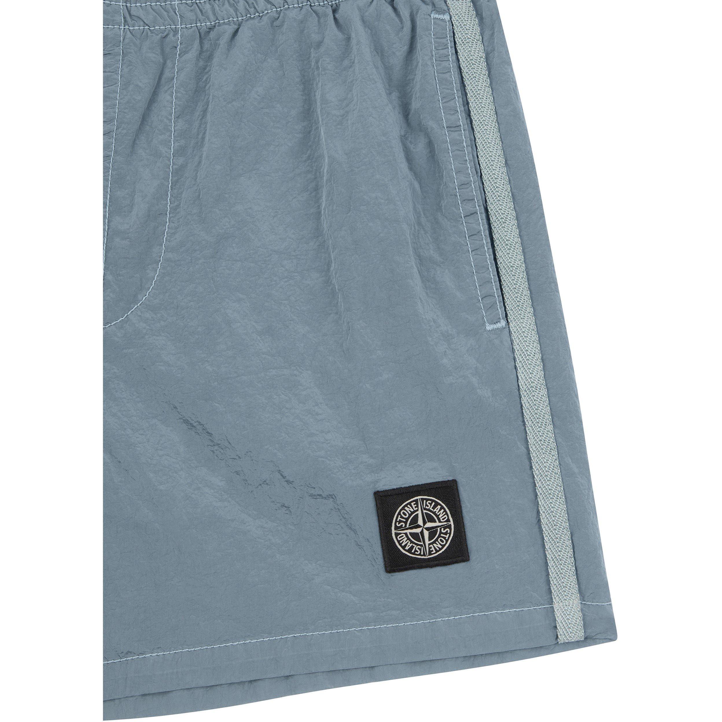 Azzuro V0040 - Stone Island - Nylon Metal Swimshorts - 4