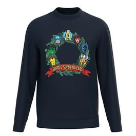 Marvel Avengers Christmas Wreath Sweater