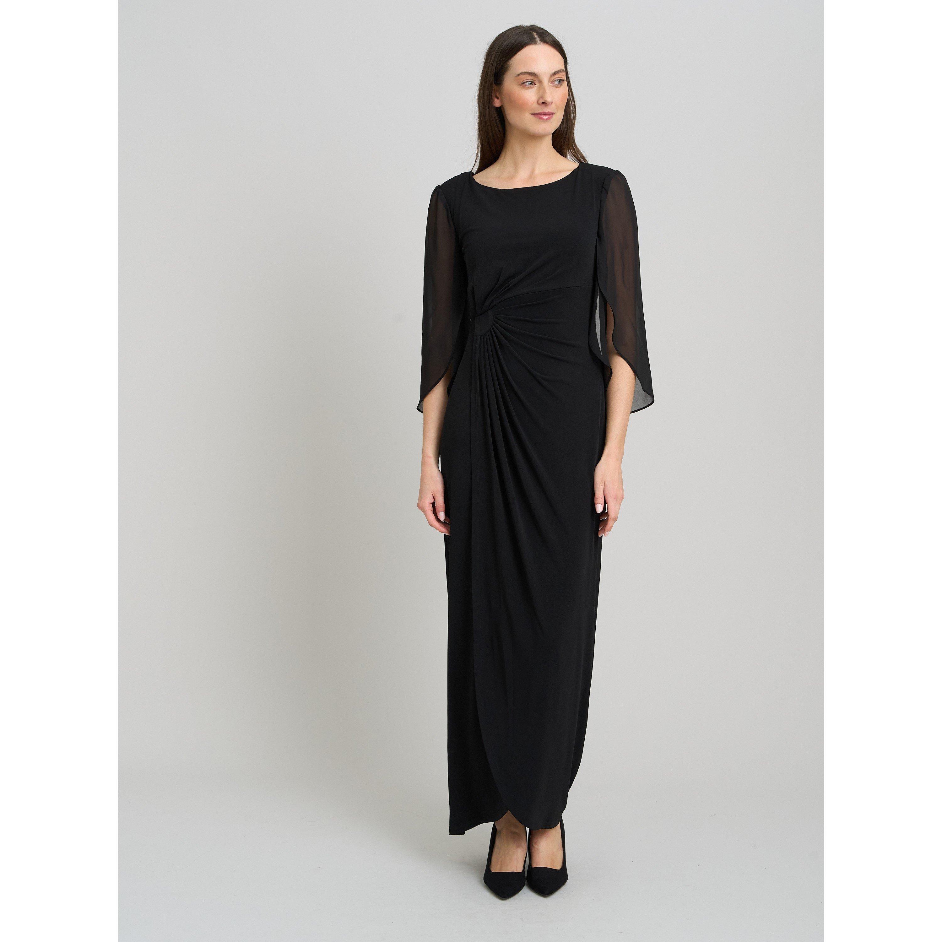 Black - Gina Bacconi - Iulia Printed Sheath Dress - 3