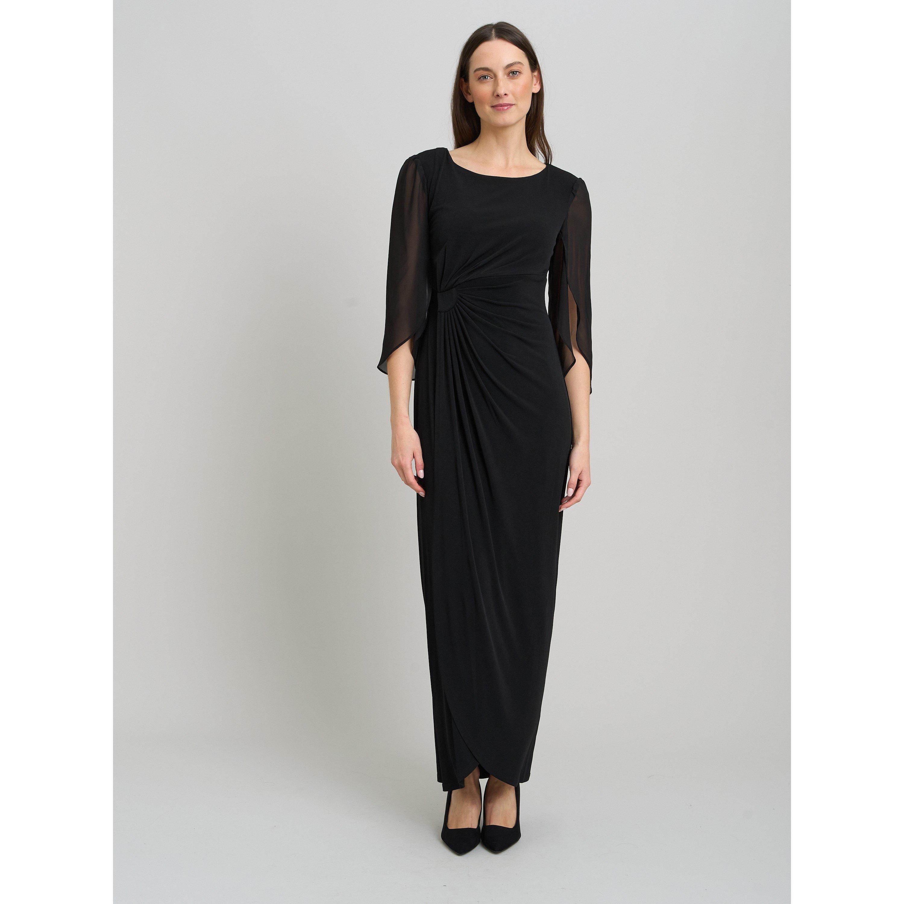 Black - Gina Bacconi - Iulia Printed Sheath Dress - 5