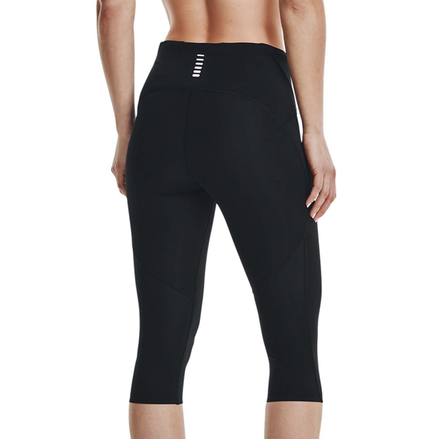 Black - Under Armour - UA Fly Fast Capri Leggings - 2