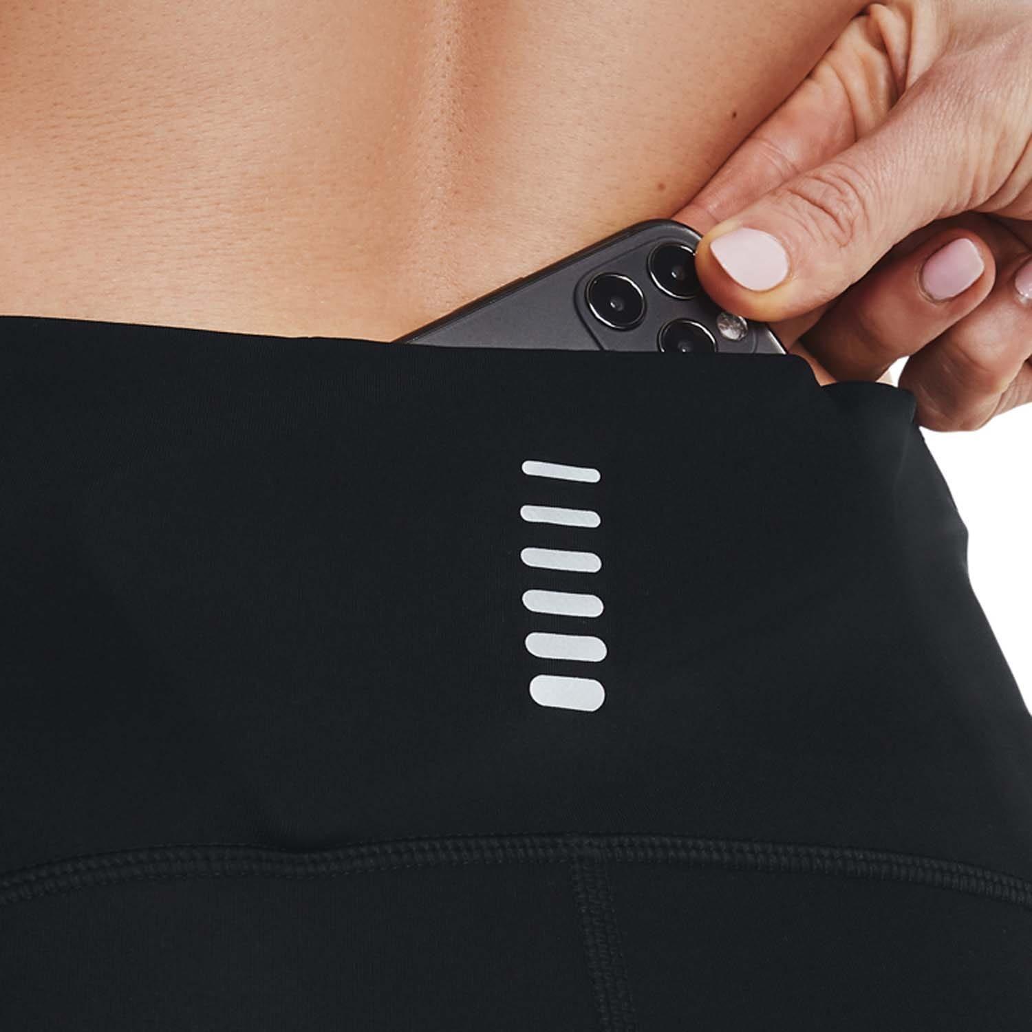 Black - Under Armour - UA Fly Fast Capri Leggings - 4