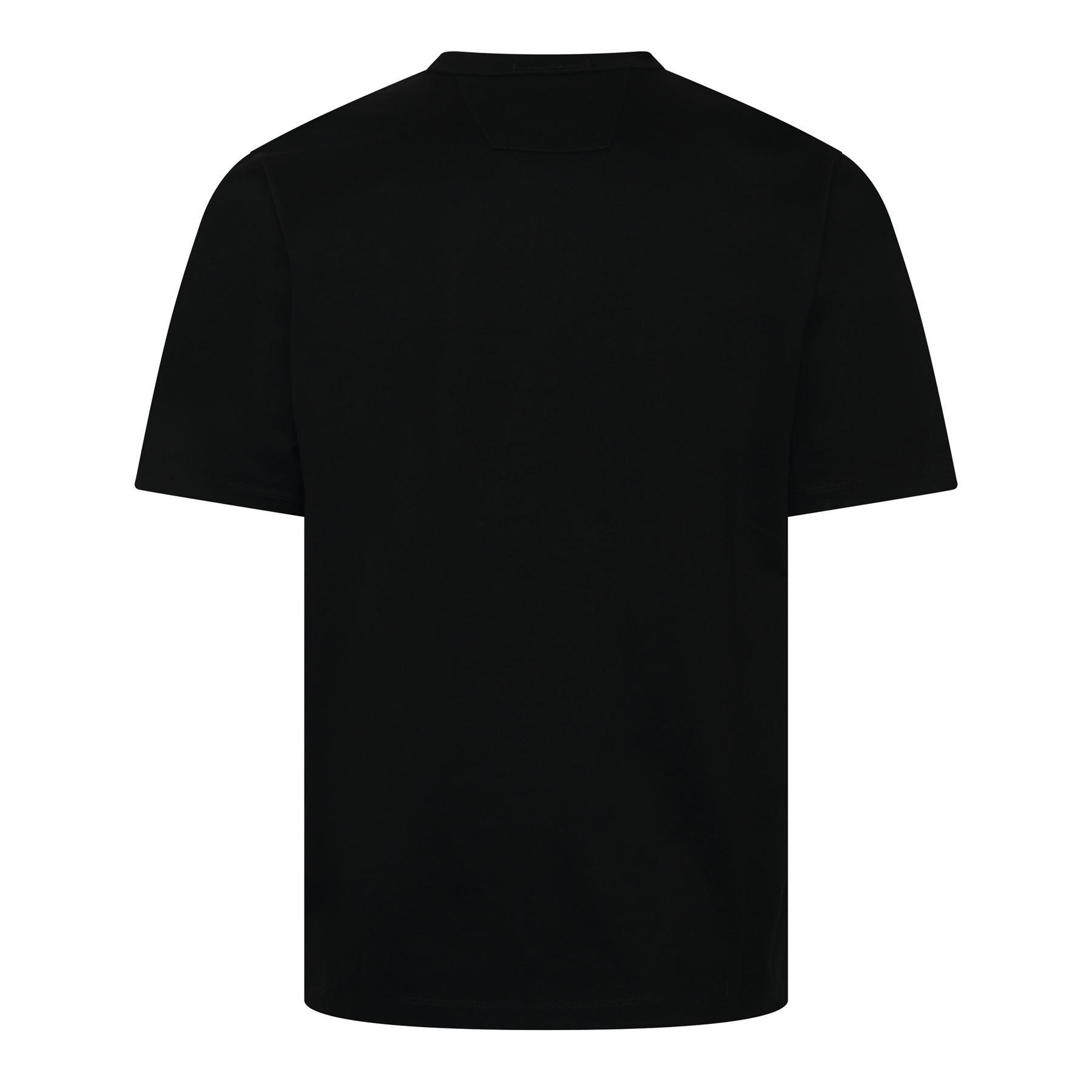 Black - CP Company - Metropolis Series Chest Logo T-Shirt - 2