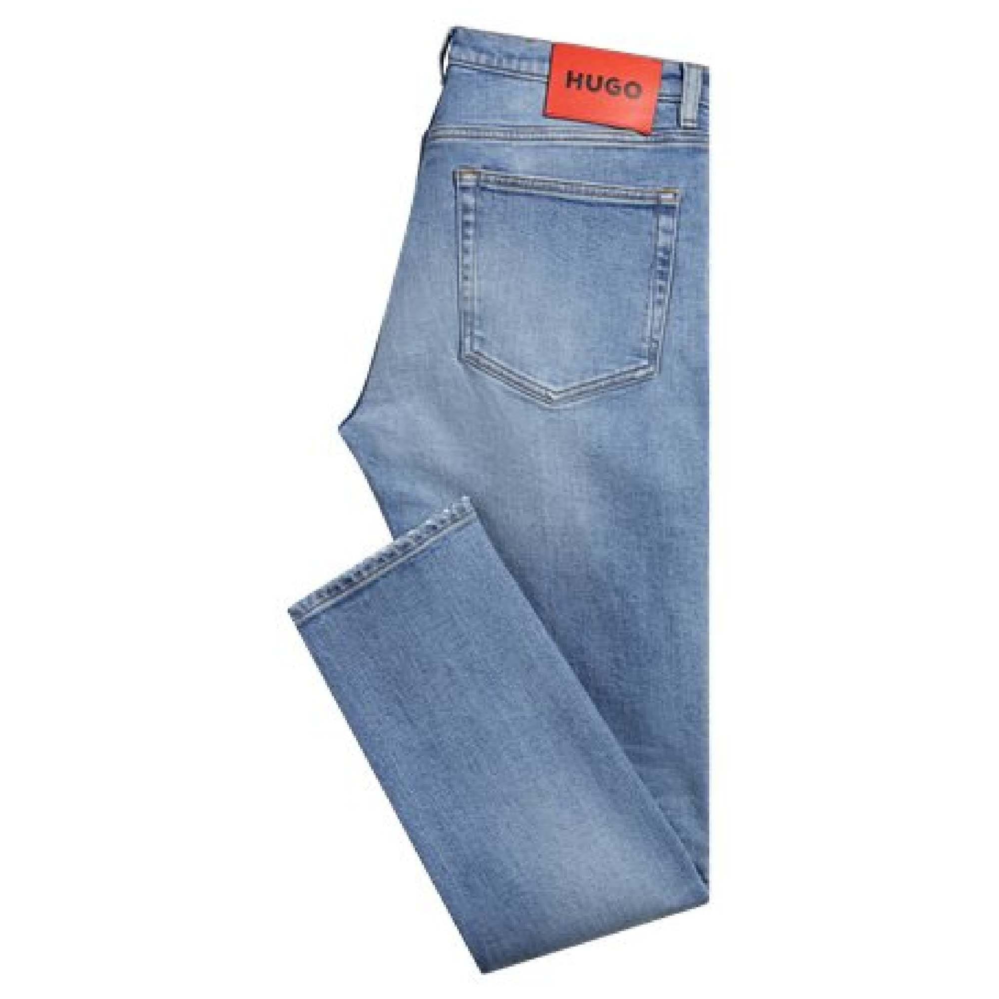 Blue - Hugo - 734 Extra Slim-Fit Jeans - 3