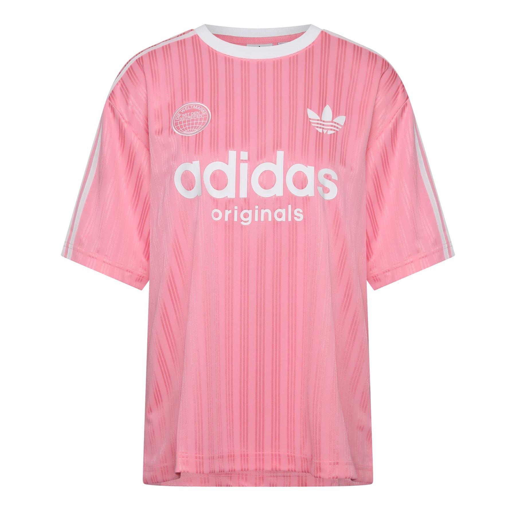 Pink - adidas Originals - Oversized T-Shirt - 1