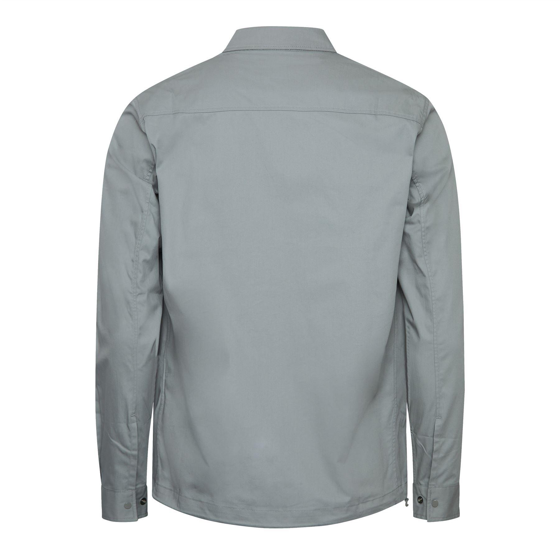 Grey - CP Company - Metropolis Series Gabardine Zip Overshirt - 2