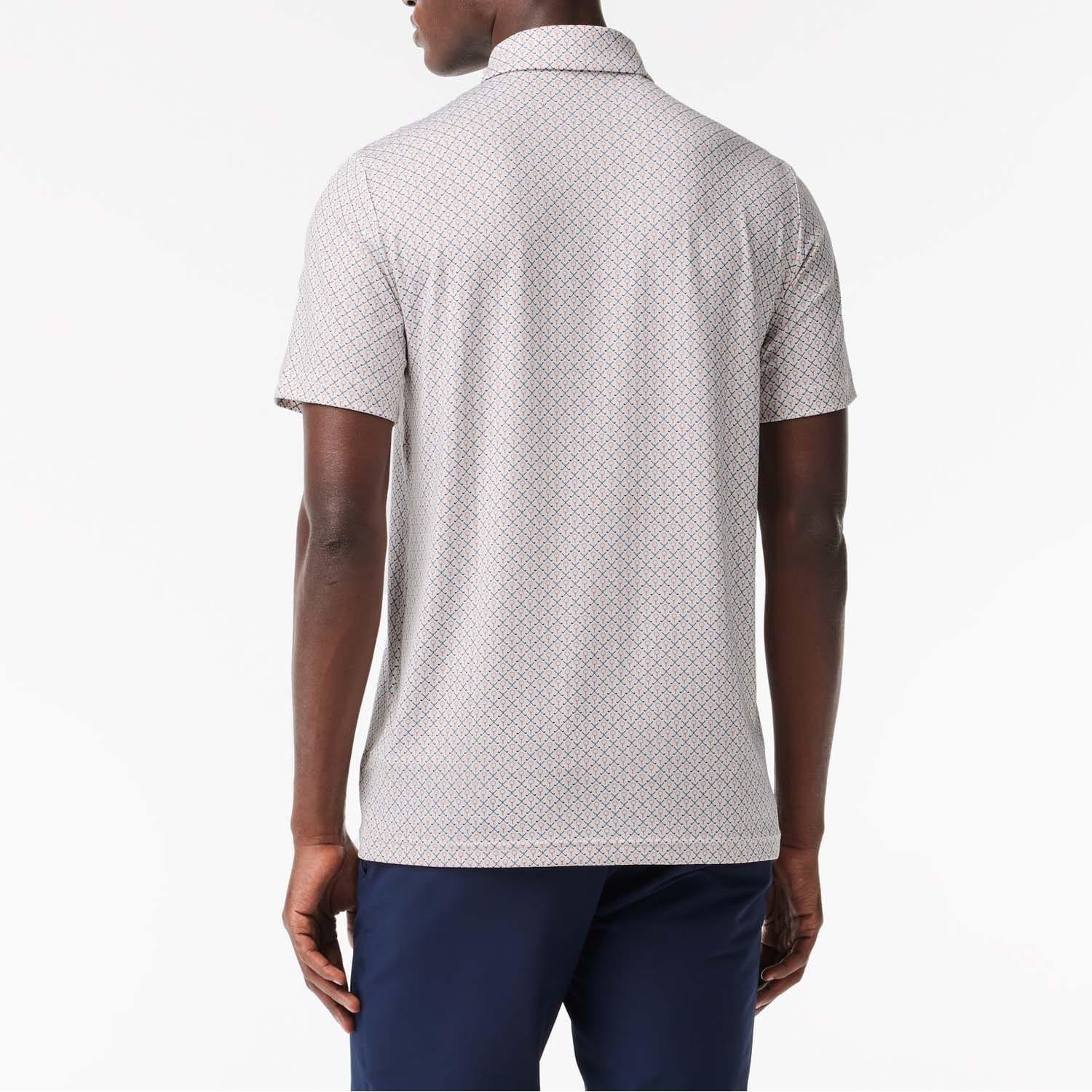Cream - Lacoste - Regular Fit UV Protect Golf Polo Shirt - 2