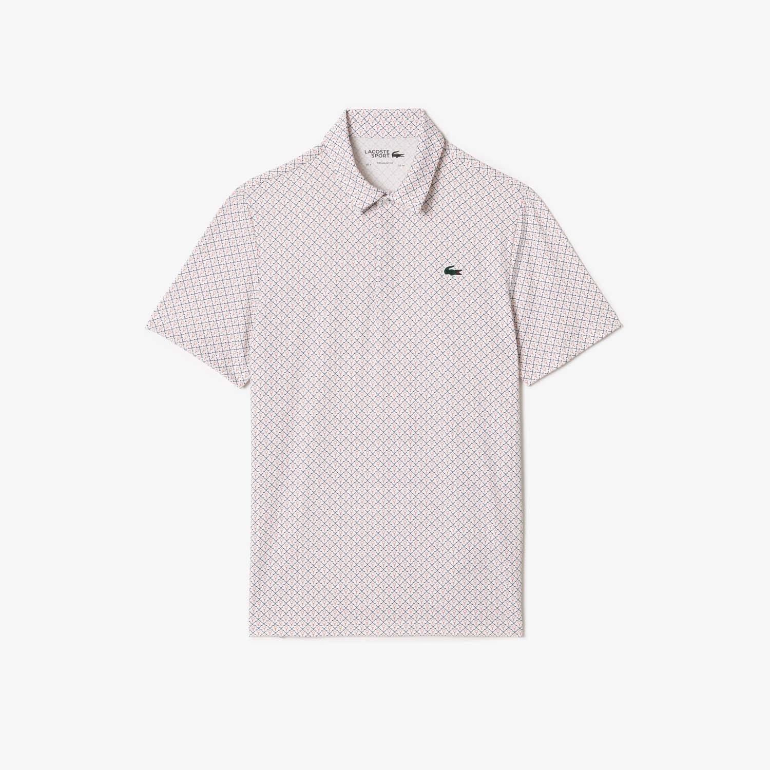 Cream - Lacoste - Regular Fit UV Protect Golf Polo Shirt - 3
