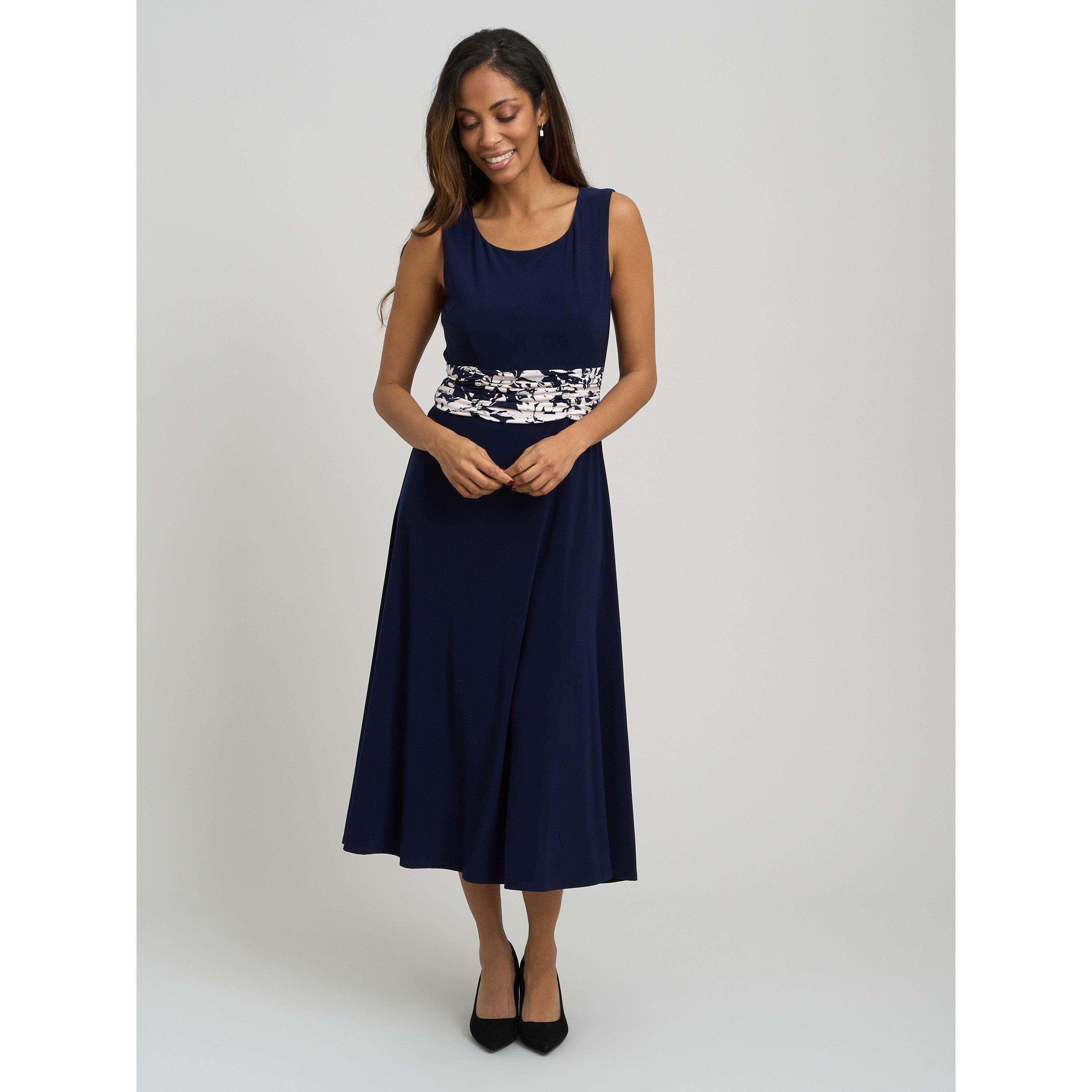 Navy - Gina Bacconi - Nell Stretch Jersey Dress & Jacket - 7