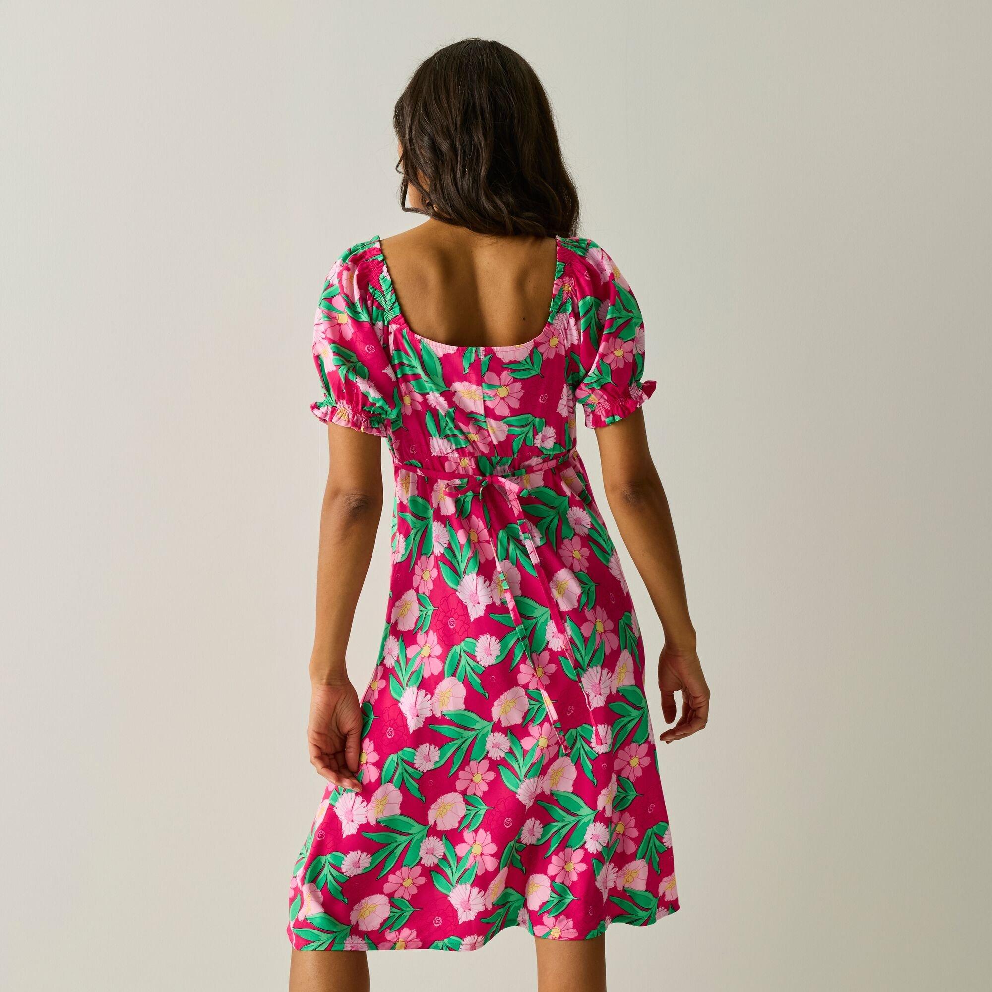 Pbtncdsy - Regatta - Women's Caparica Milkmaid Viscose Dress - 2