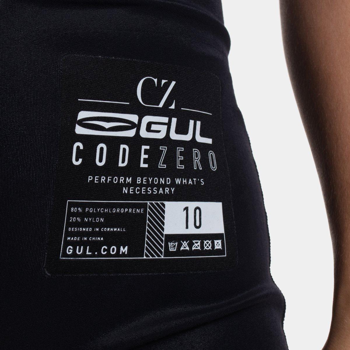 Black - Gul - CODE ZERO 1MM FLATLOCK LONG JANE WETSUIT - 11