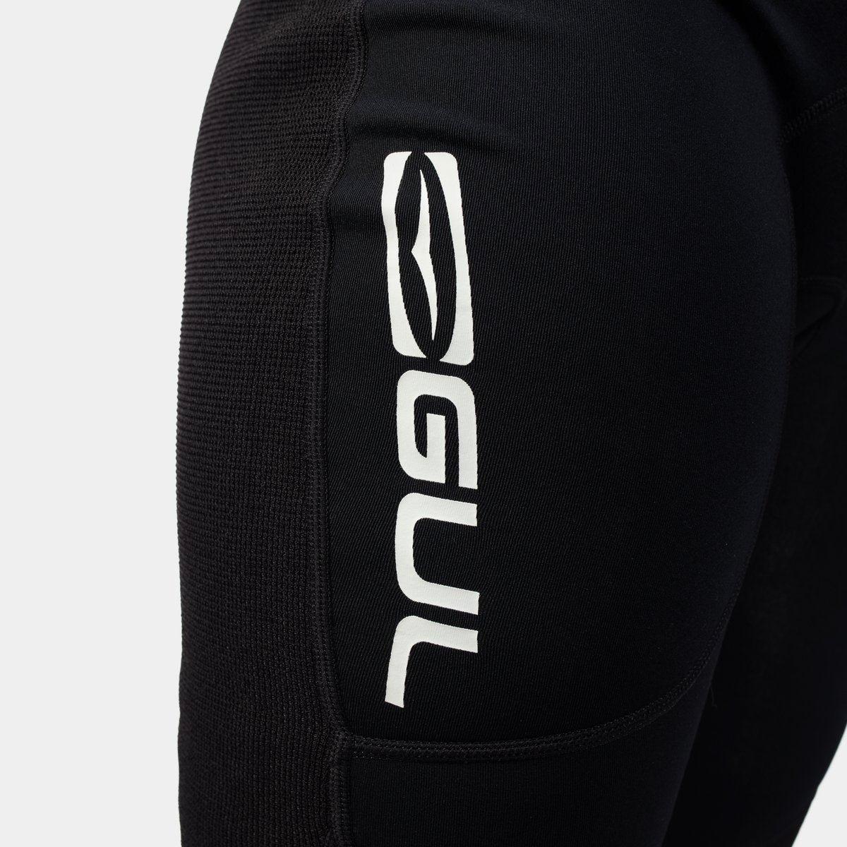 Black - Gul - CODE ZERO 1MM FLATLOCK LONG JANE WETSUIT - 6