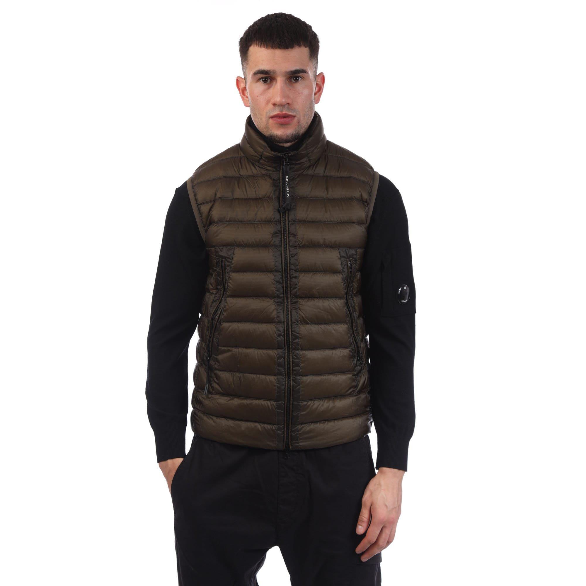 Green - CP Company - D.D. Shell Down Gilet - 1