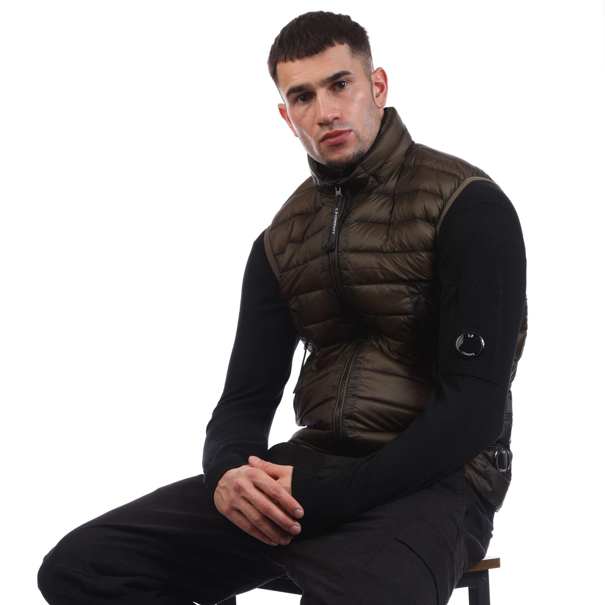 Green - CP Company - D.D. Shell Down Gilet - 4