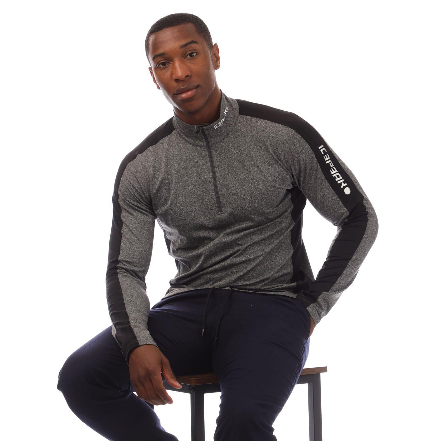 Grey - Icepeak - Fleminton Baselayer Top - 4