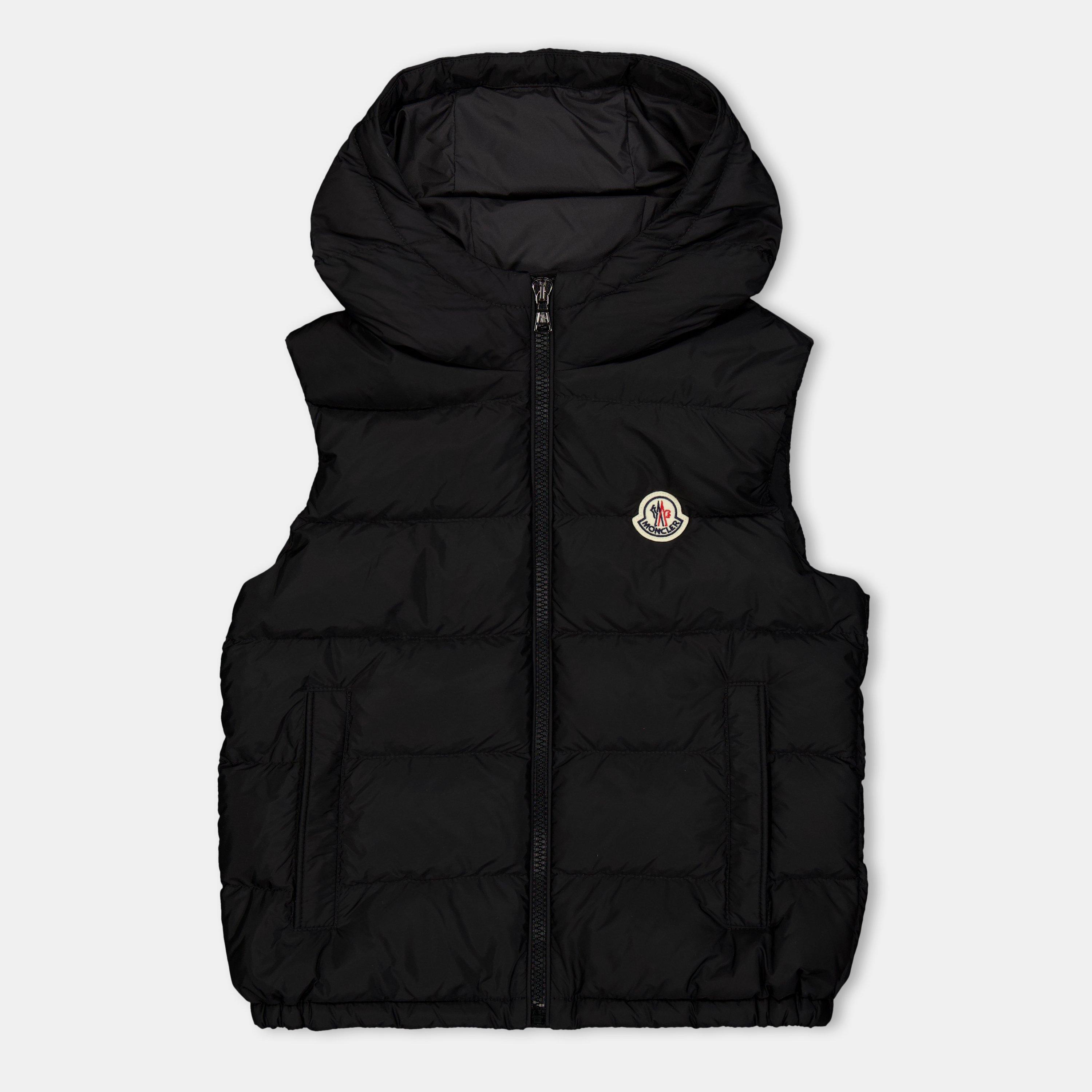 Moncler Kids' Insulated Sleeveless Gilet - Black 999 - Size 10Y
