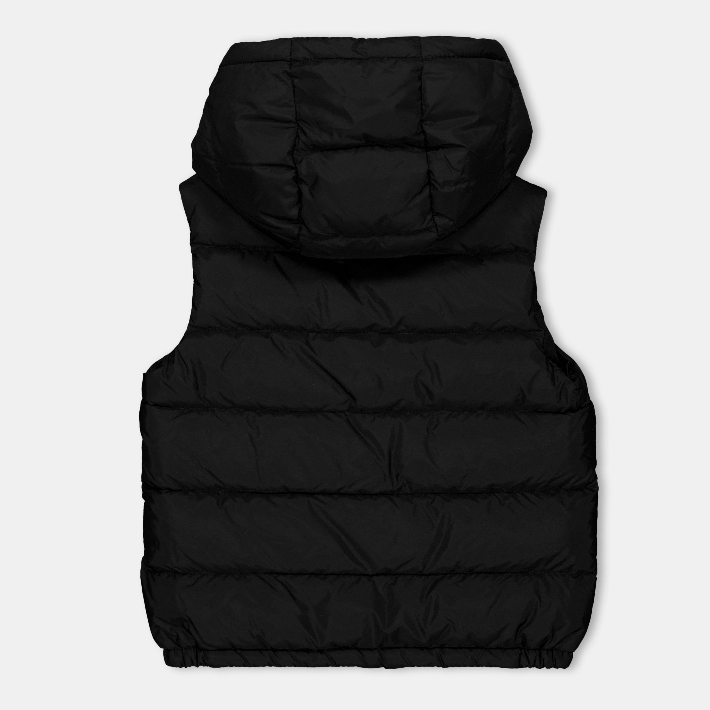 Black 999 - Moncler - Kids' Insulated Sleeveless Gilet - 2