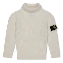 Stone Island Badge Knit Jumper Junior