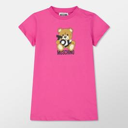 Moschino Bear Logo Dress Juniors