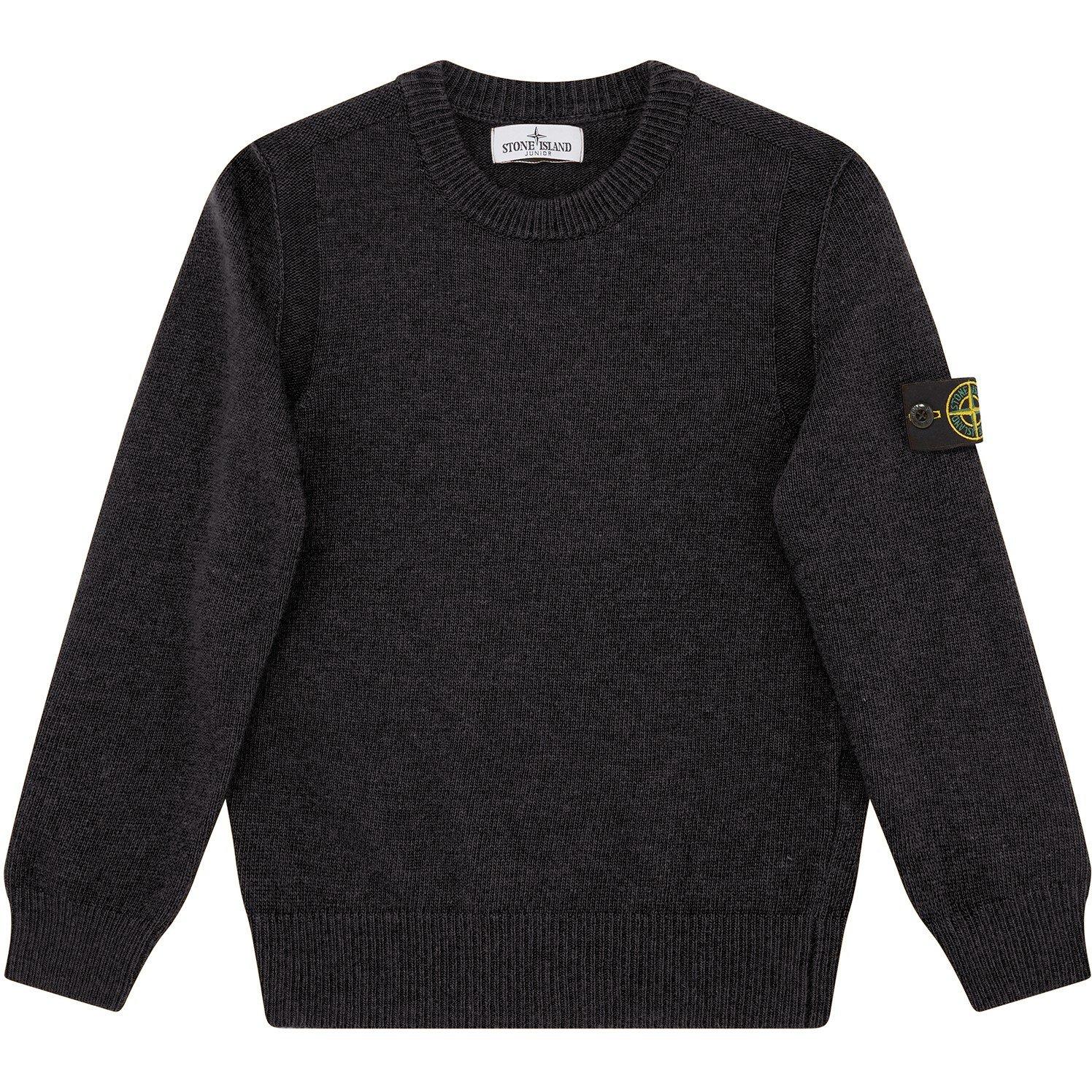 Nero V0029 - Stone Island - Junior Crewneck Knit - 1