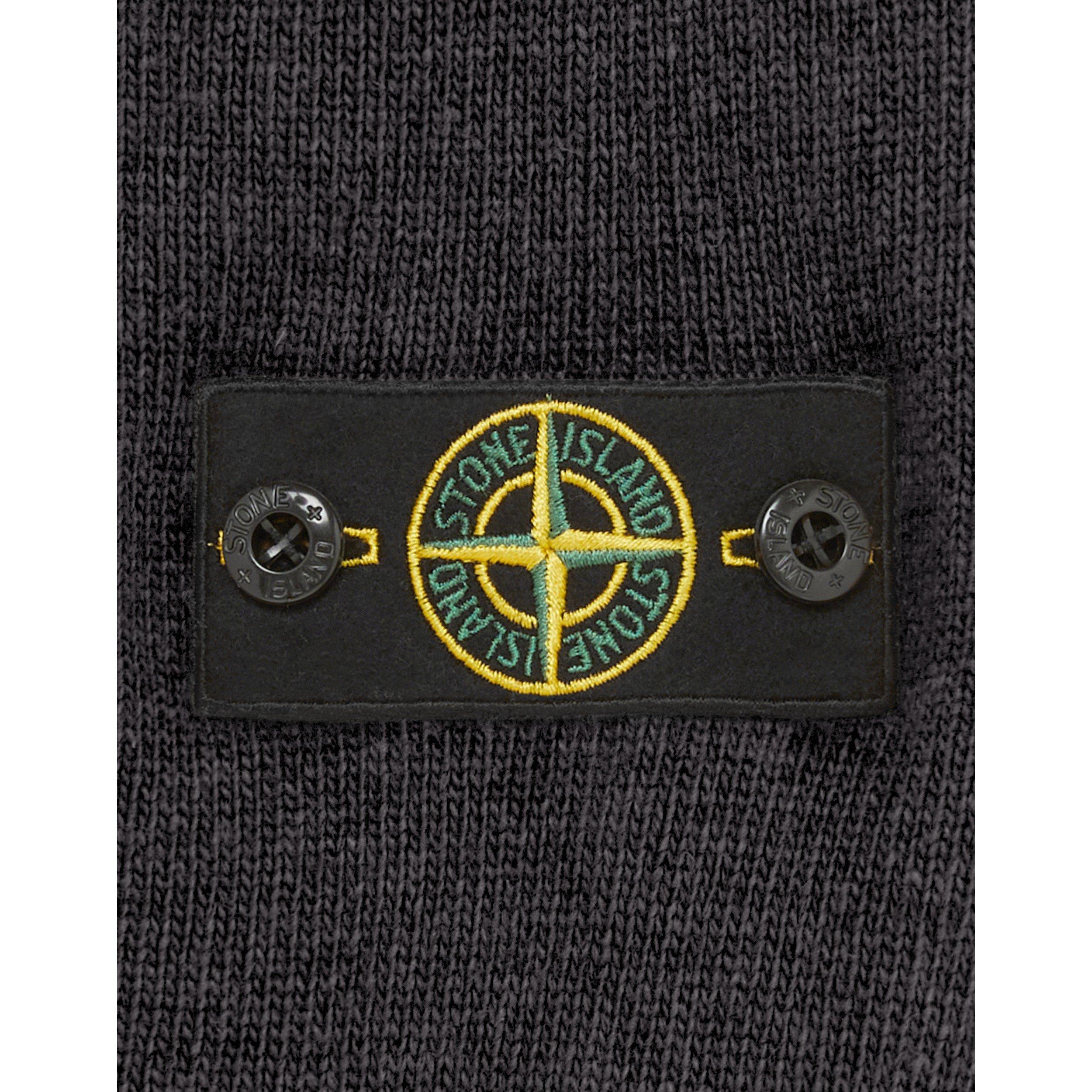 Nero V0029 - Stone Island - Junior Crewneck Knit - 4