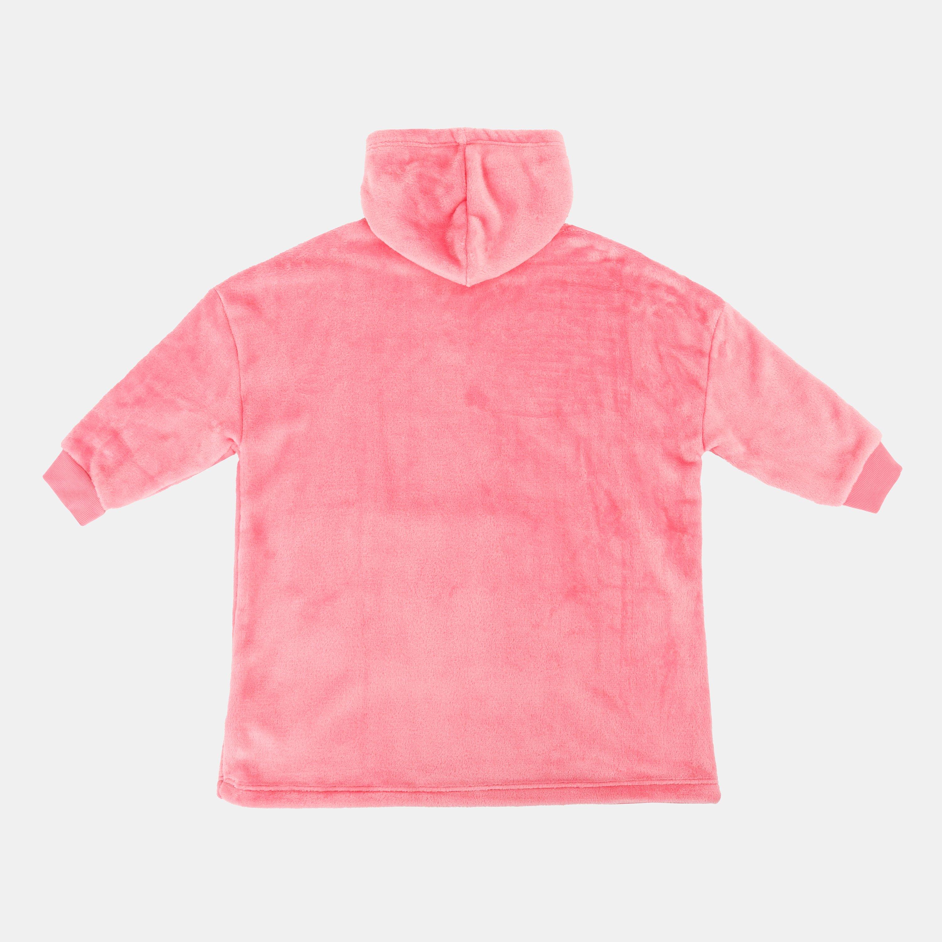 Pink - Star - Snuggle Hoodie Girls - 2