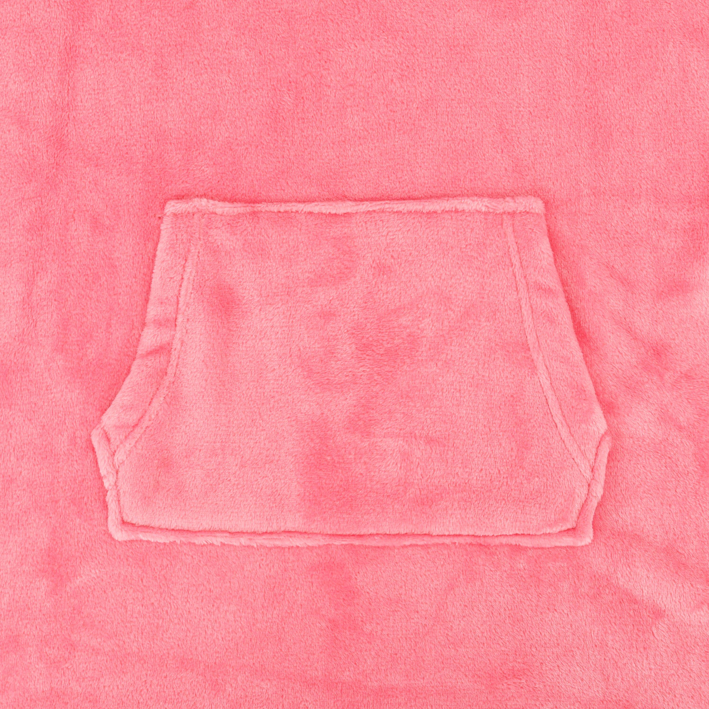 Pink - Star - Snuggle Hoodie Girls - 3