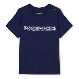 DSquared2 DSQ Logo T Shirt In44