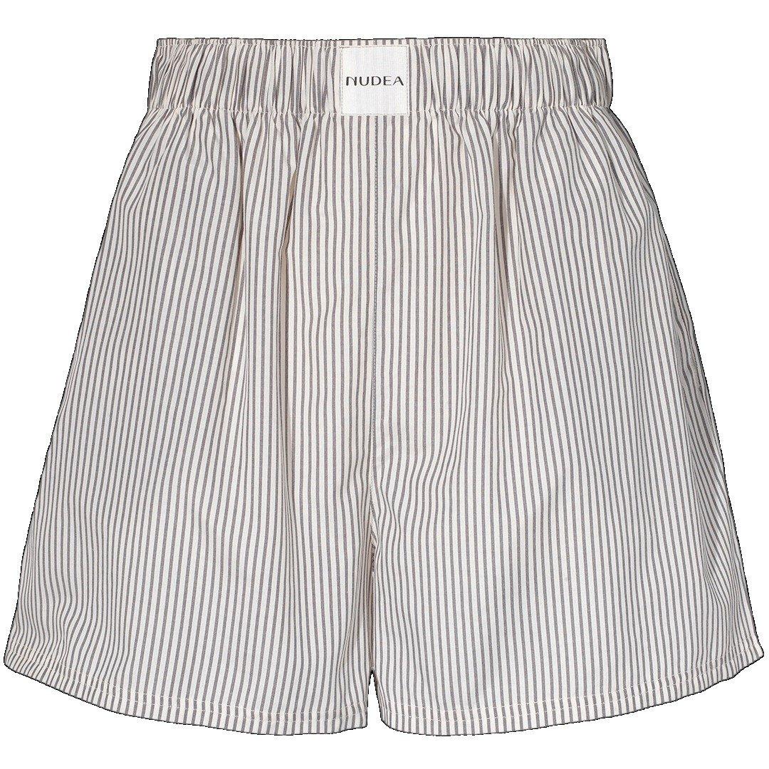 Dove Grey Strip - Nudea - SHORT PJ SET - 13