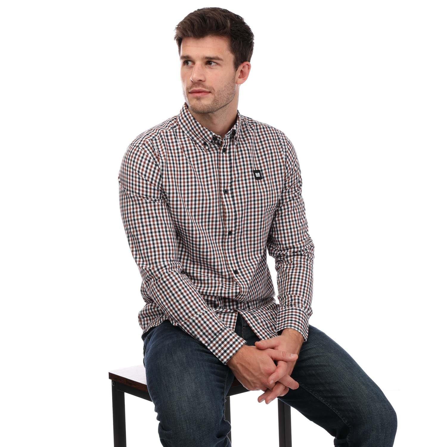 Brown - Weekend Offender - Barbaro Checked Shirt - 4