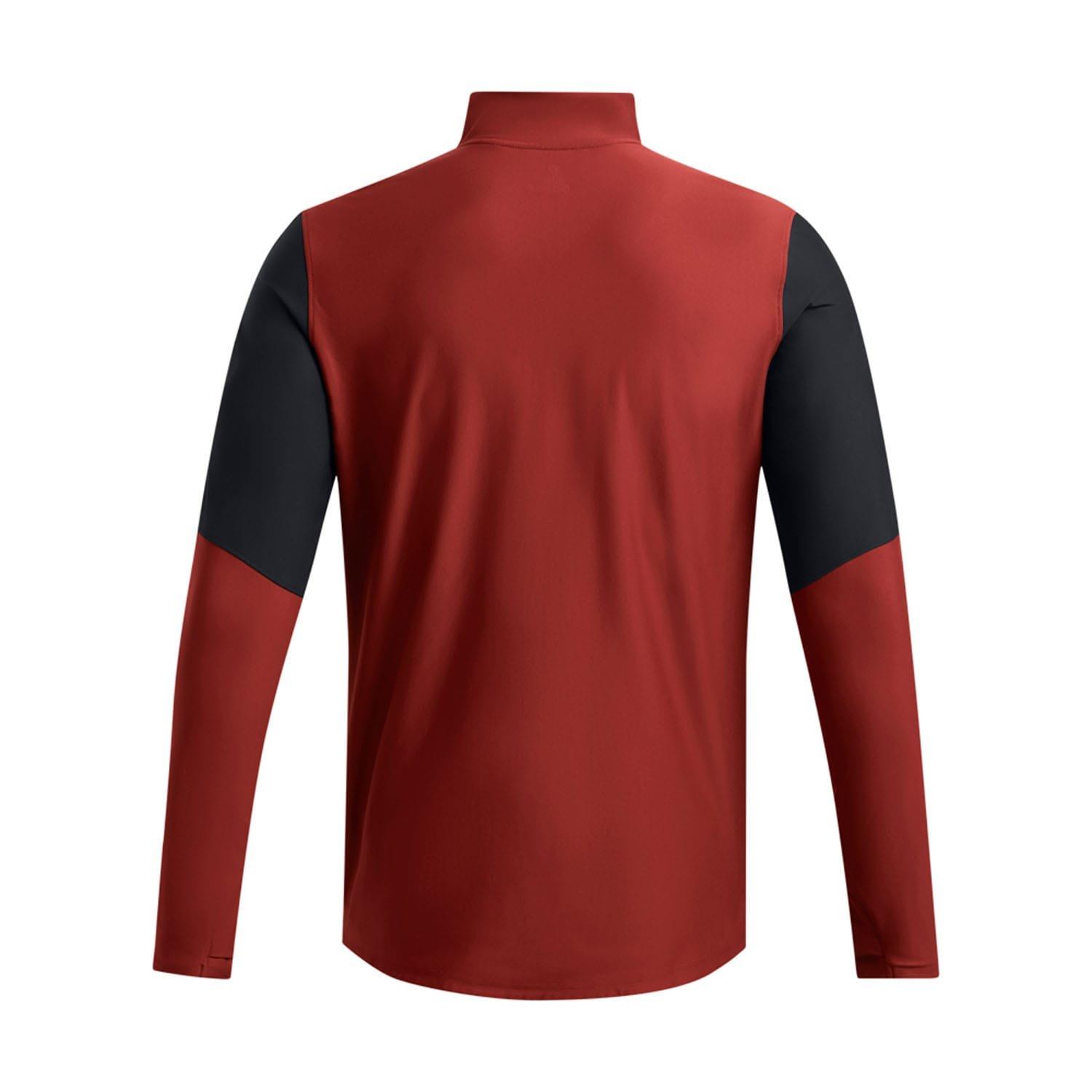 Orange - Under Armour - Challenger Pro quarter Zip Top - 4