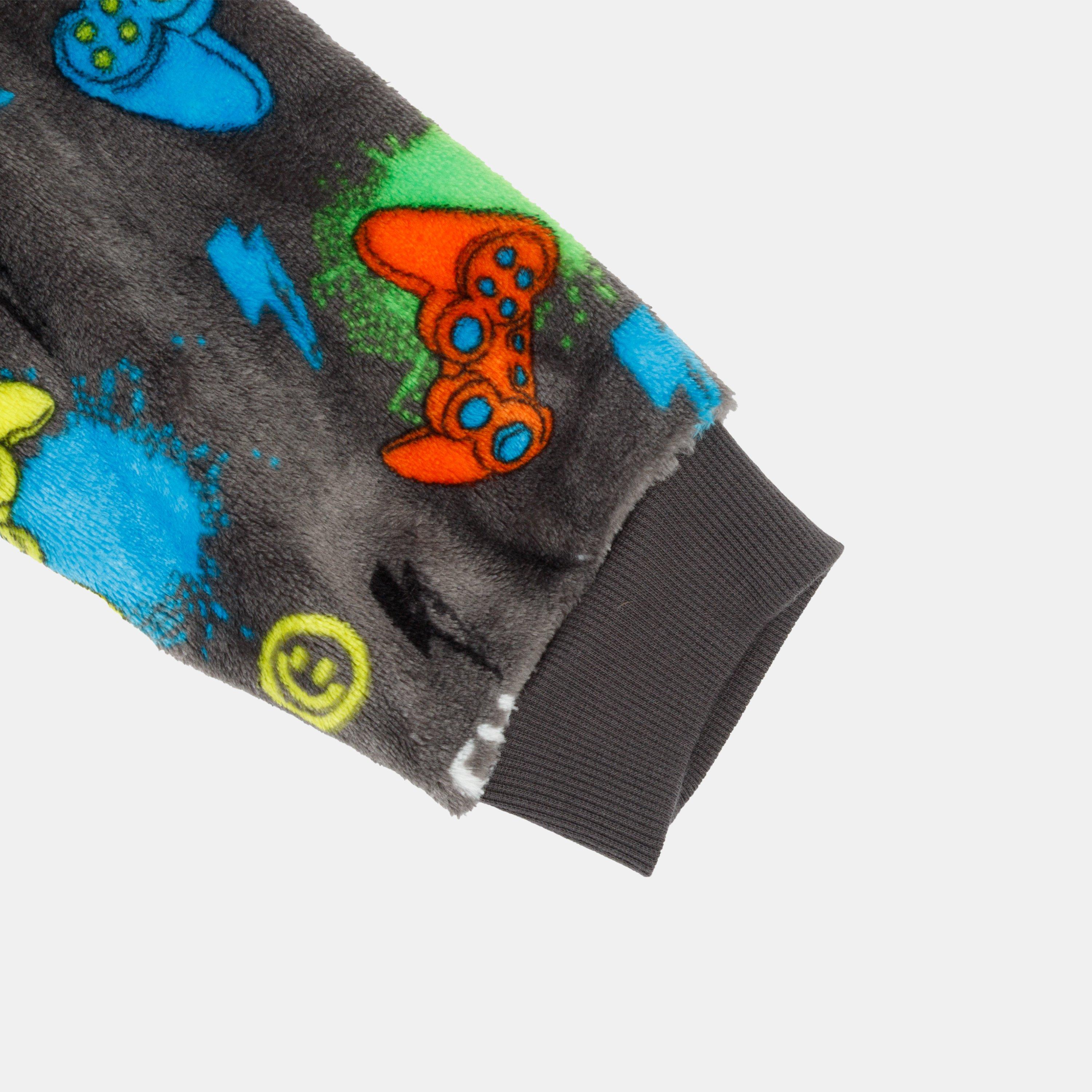 Game - Star - Snuggle Hoodie Game Pattern Junior Boys - 4